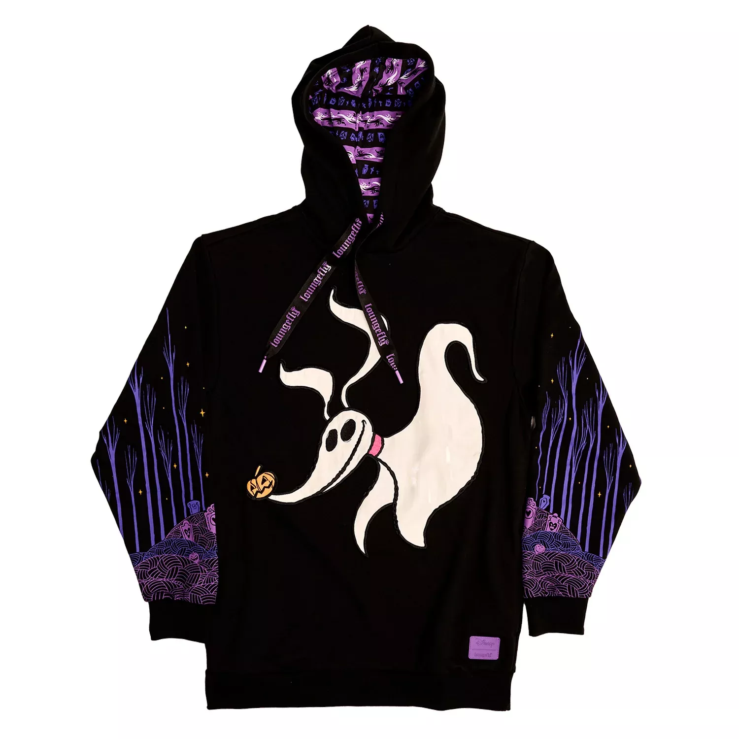 Loungefly Disney Nightmare Before Christmas Zero Hearts Hoodie