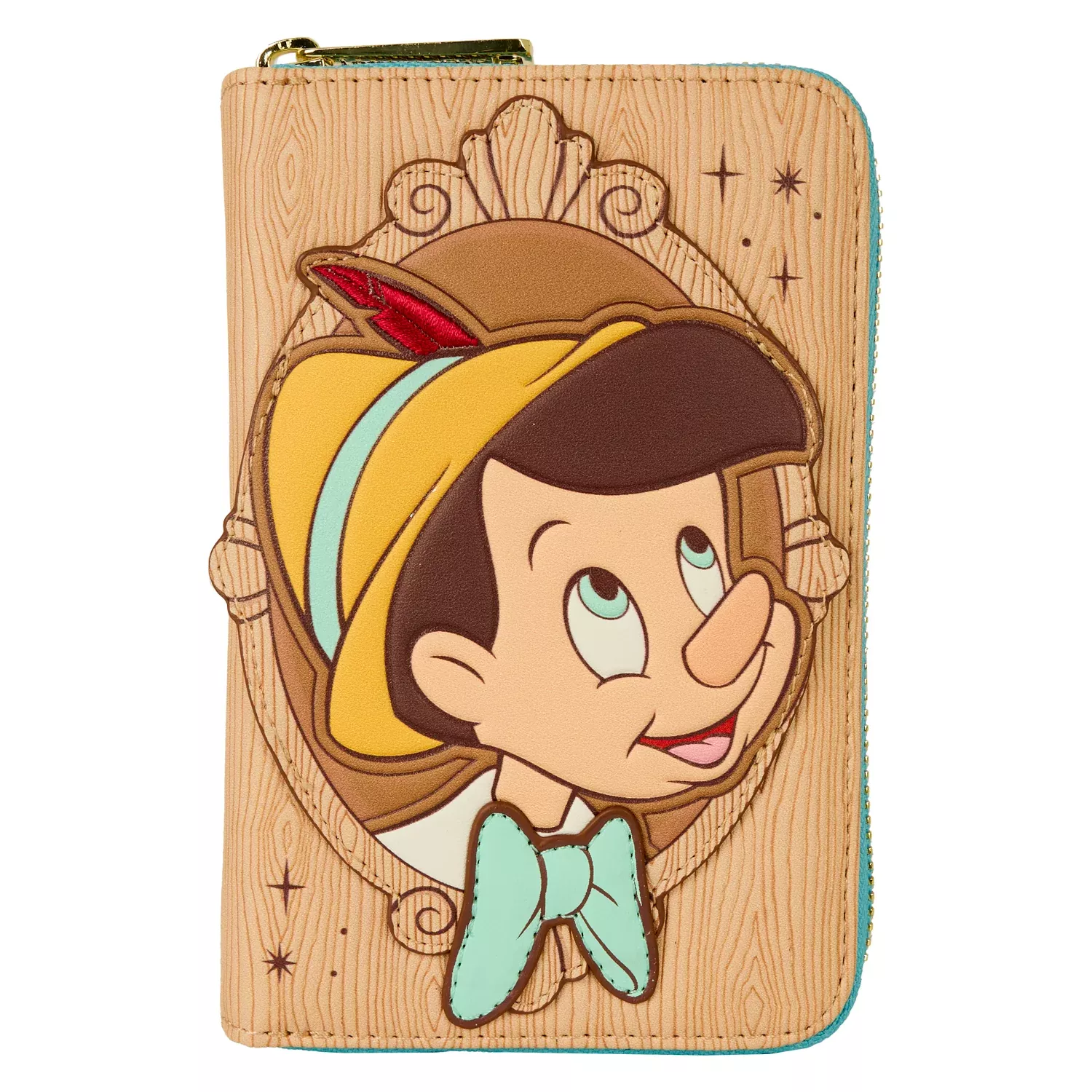 Loungefly Disney Pinocchio Cameo Zip Around Wallet