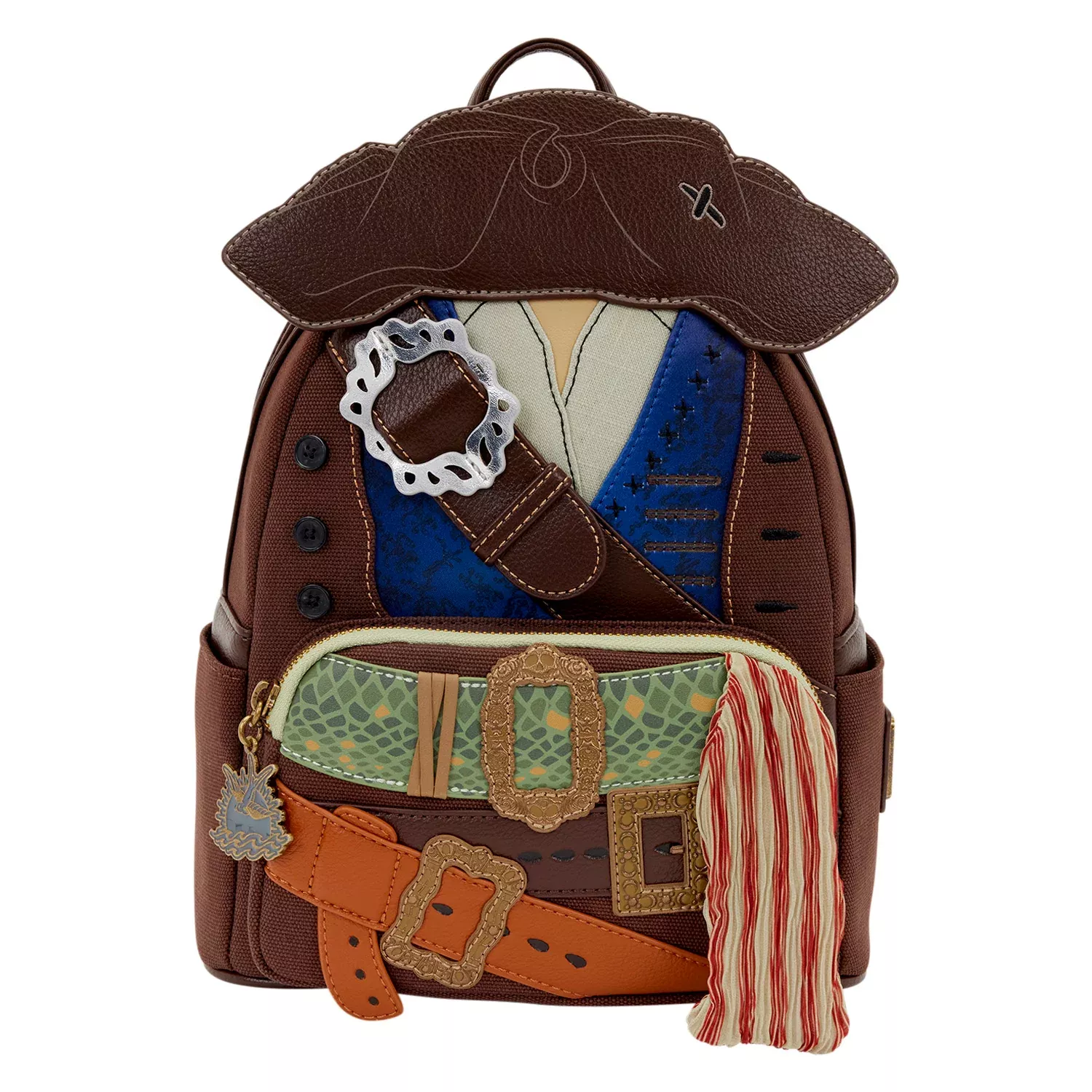 Loungefly Disney Pirates of the Caribbean Jack Sparrow Cosplay Mini Backpack