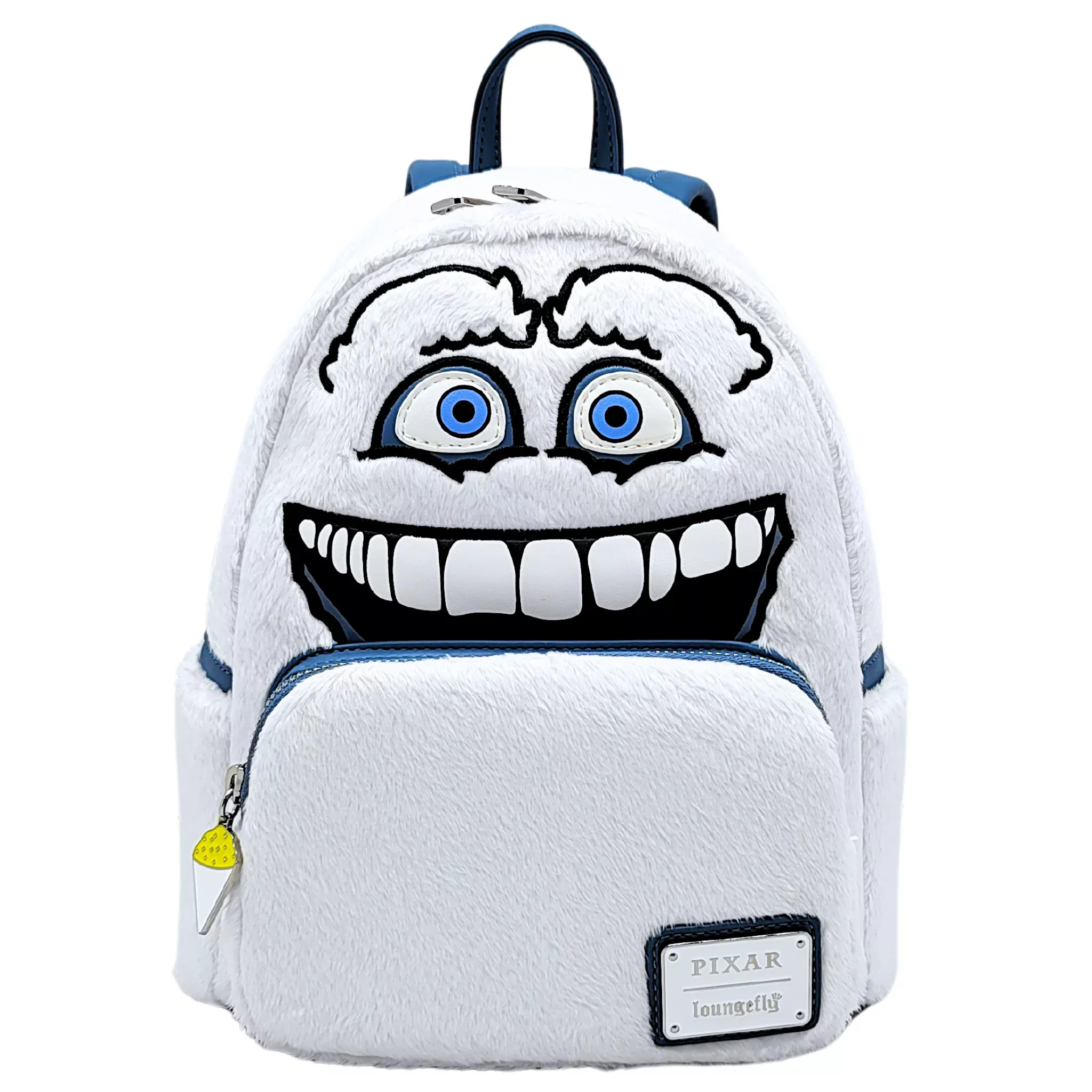 Loungefly Disney Pixar Monsters Inc Yeti Plush Cosplay Mini Backpack