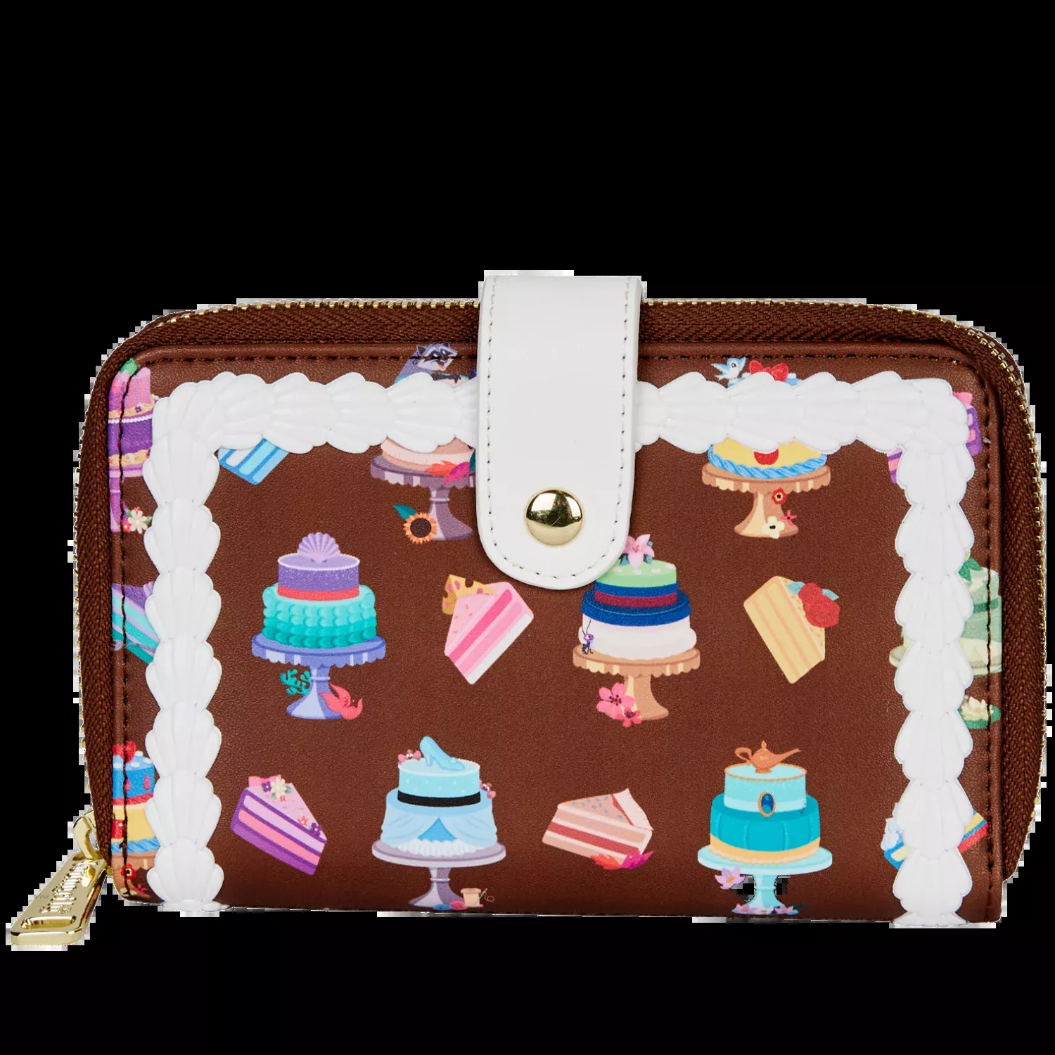 Loungefly Disney Princess Cakes Ziparound Wallet
