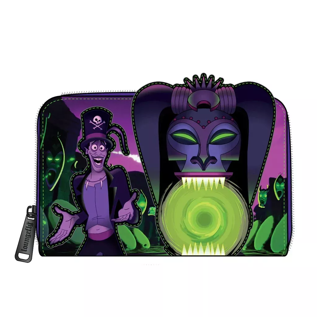 Loungefly Disney Princess and the Frog Dr Facilier Zip Around Wallet