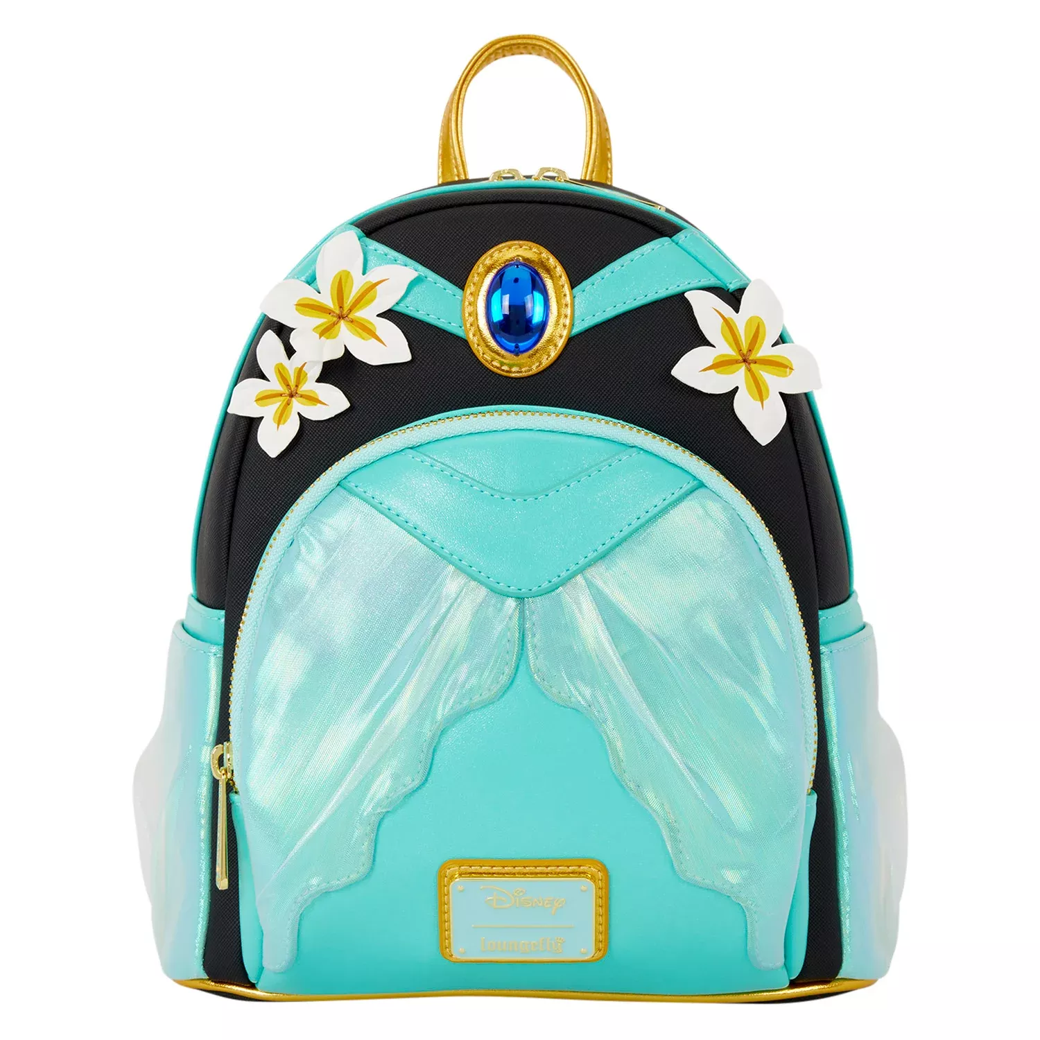 Loungefly Disney Princess Jasmine Glitter Cosplay Mini Backpack
