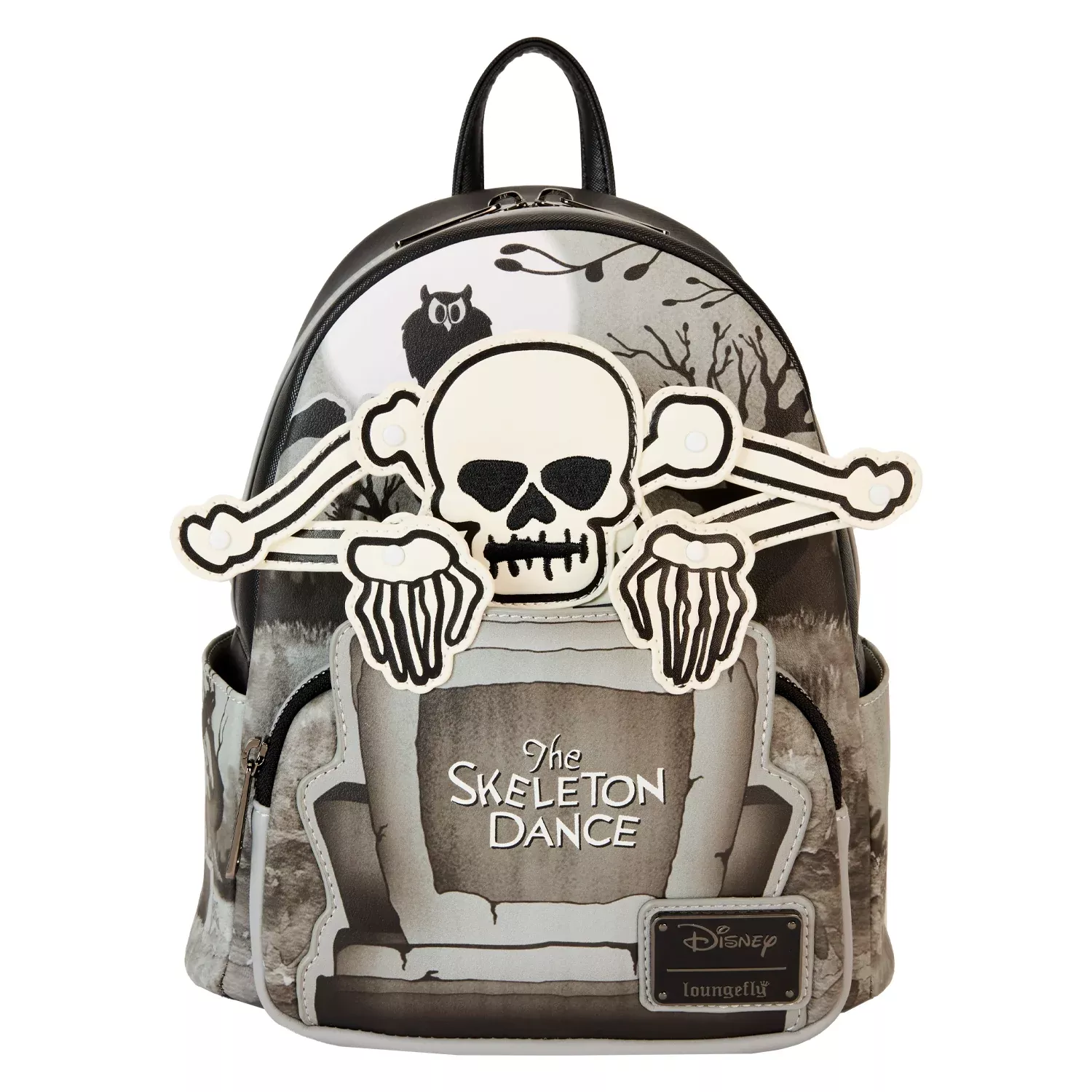 Loungefly Disney The Skeleton Dance 95th Anniversary Glow Mini Backpack