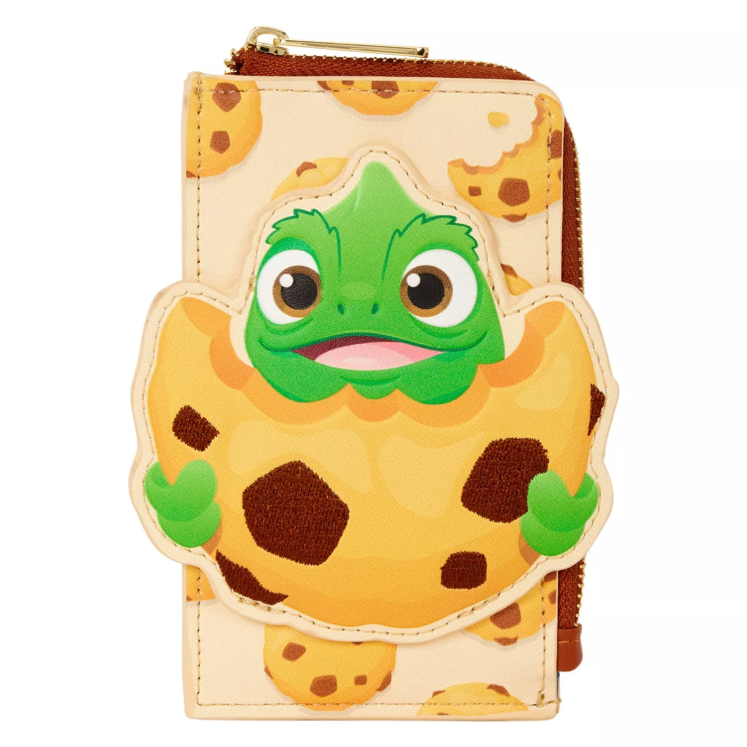 Loungefly Disney Tangled Pascal Cookie Zip Around Card Holder