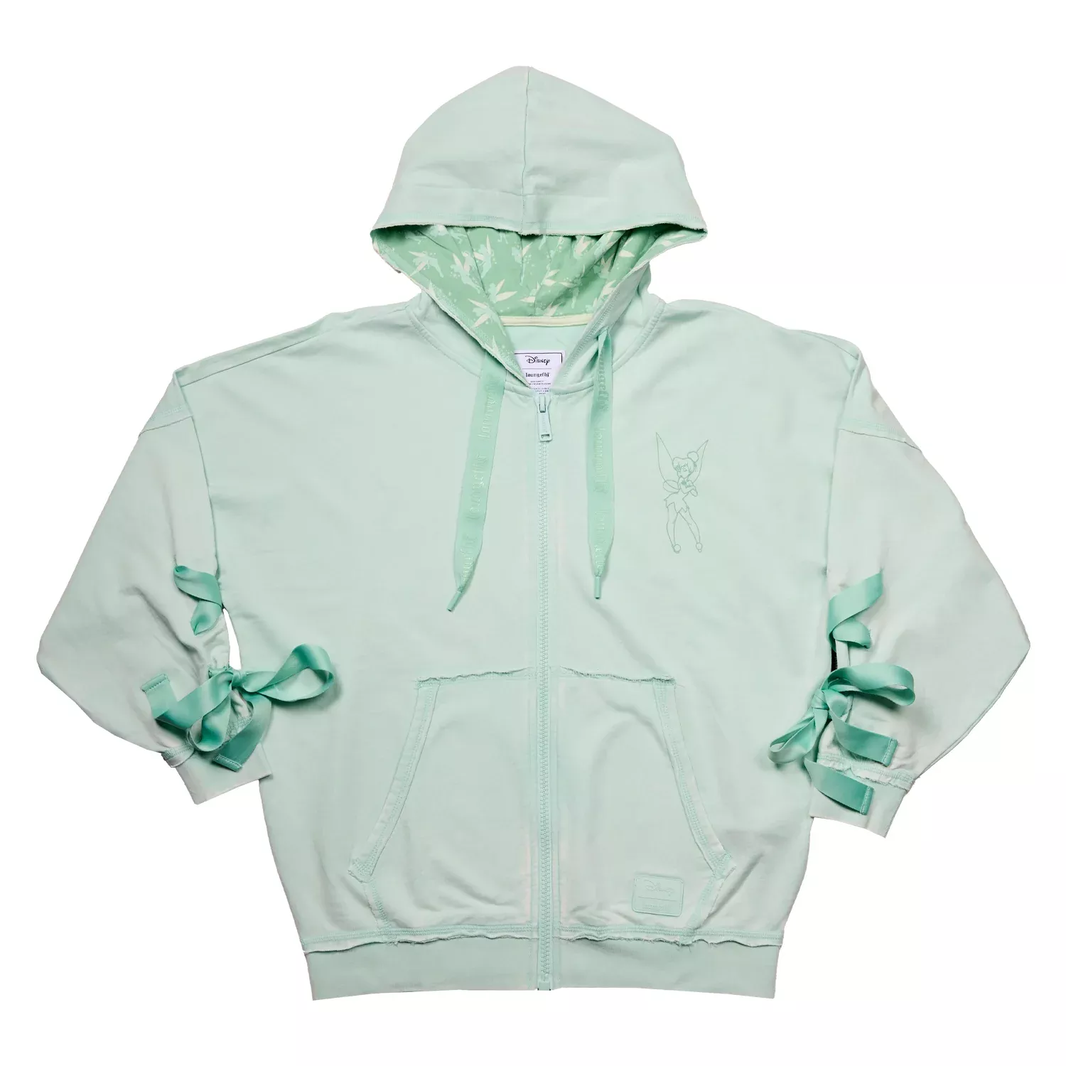 Loungefly Disney Tinker Bell Unisex Zip Hoodie