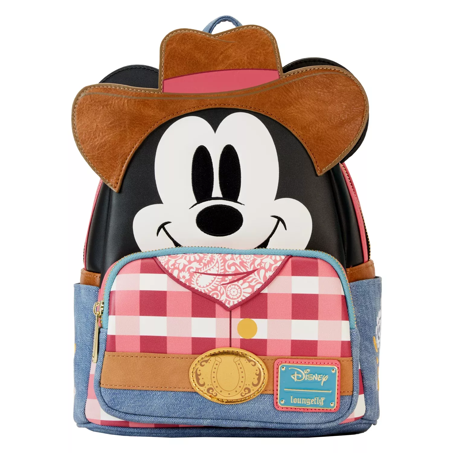 Loungefly Disney Western Mickey Mouse Cosplay Mini Backpack