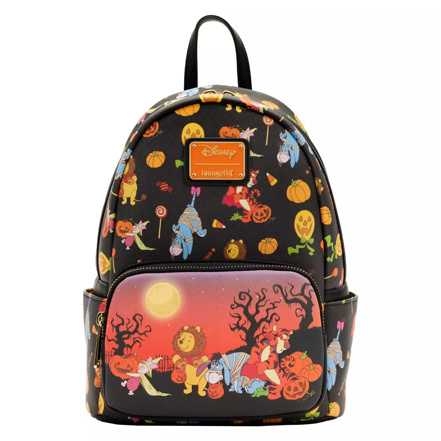Loungefly Disney Winnie The Pooh Halloween Group Mini Backpack