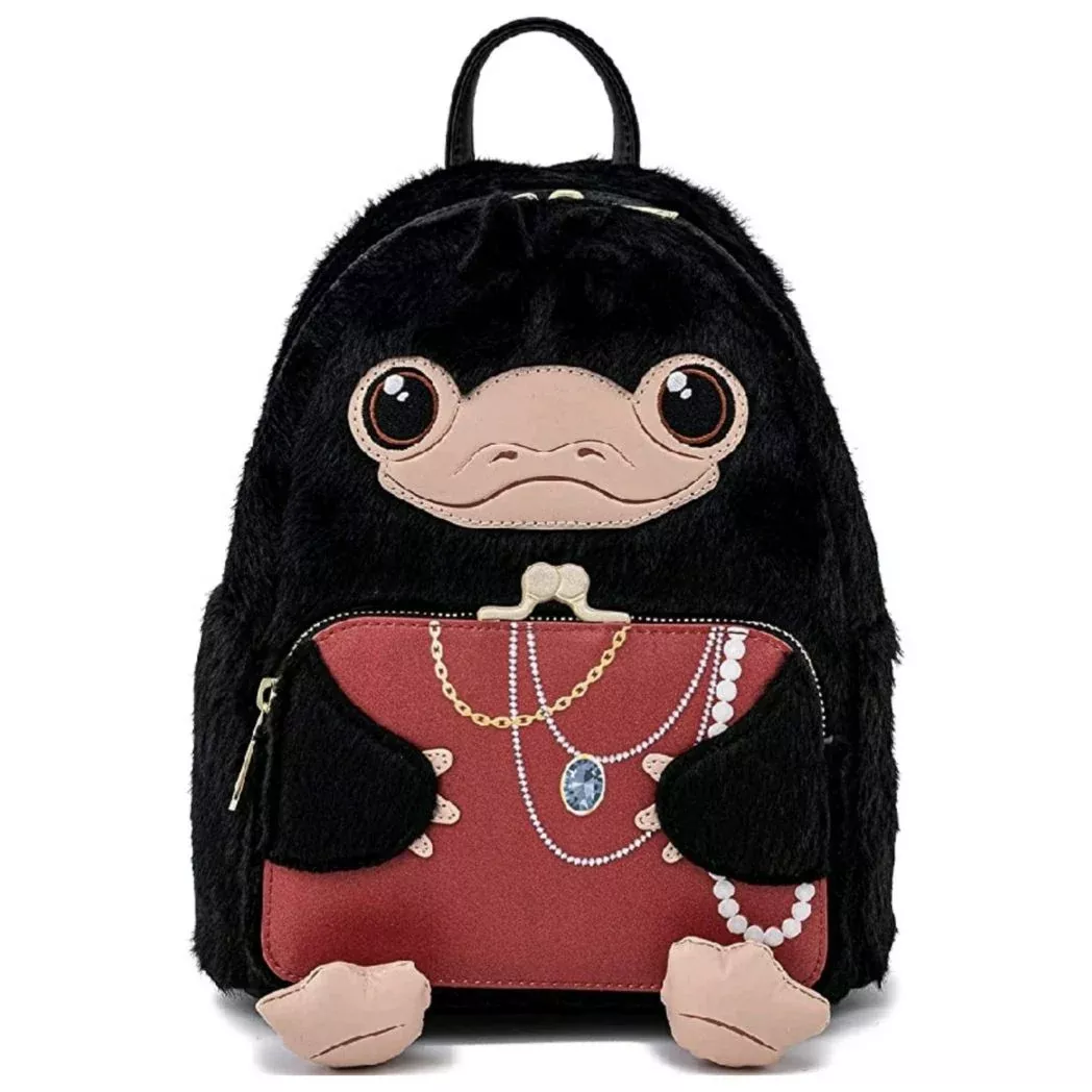 Loungefly Fantastic Beasts Niffler Plush Cosplay Mini Backpack