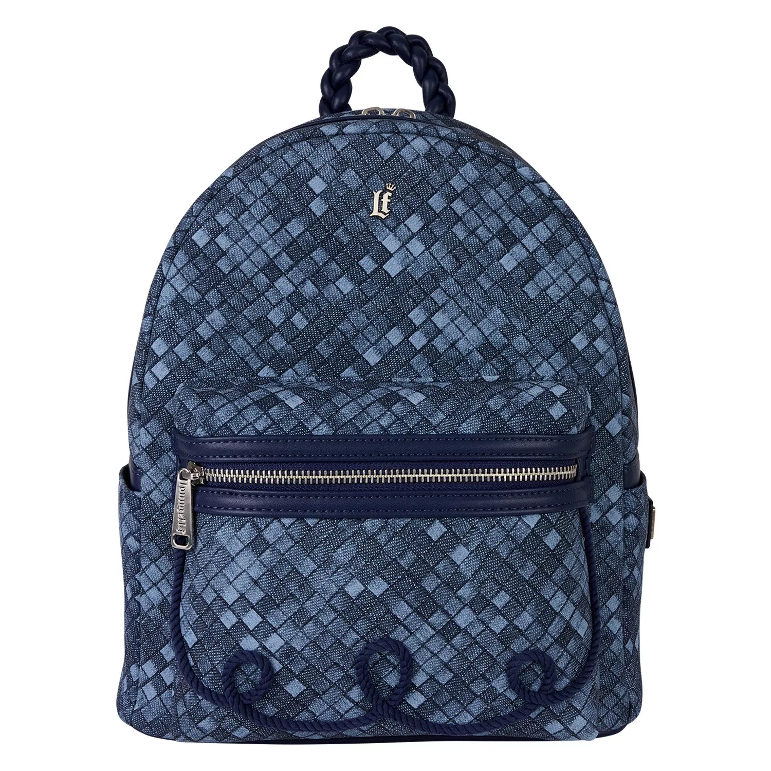 Loungefly Faux Denim Mini Backpack