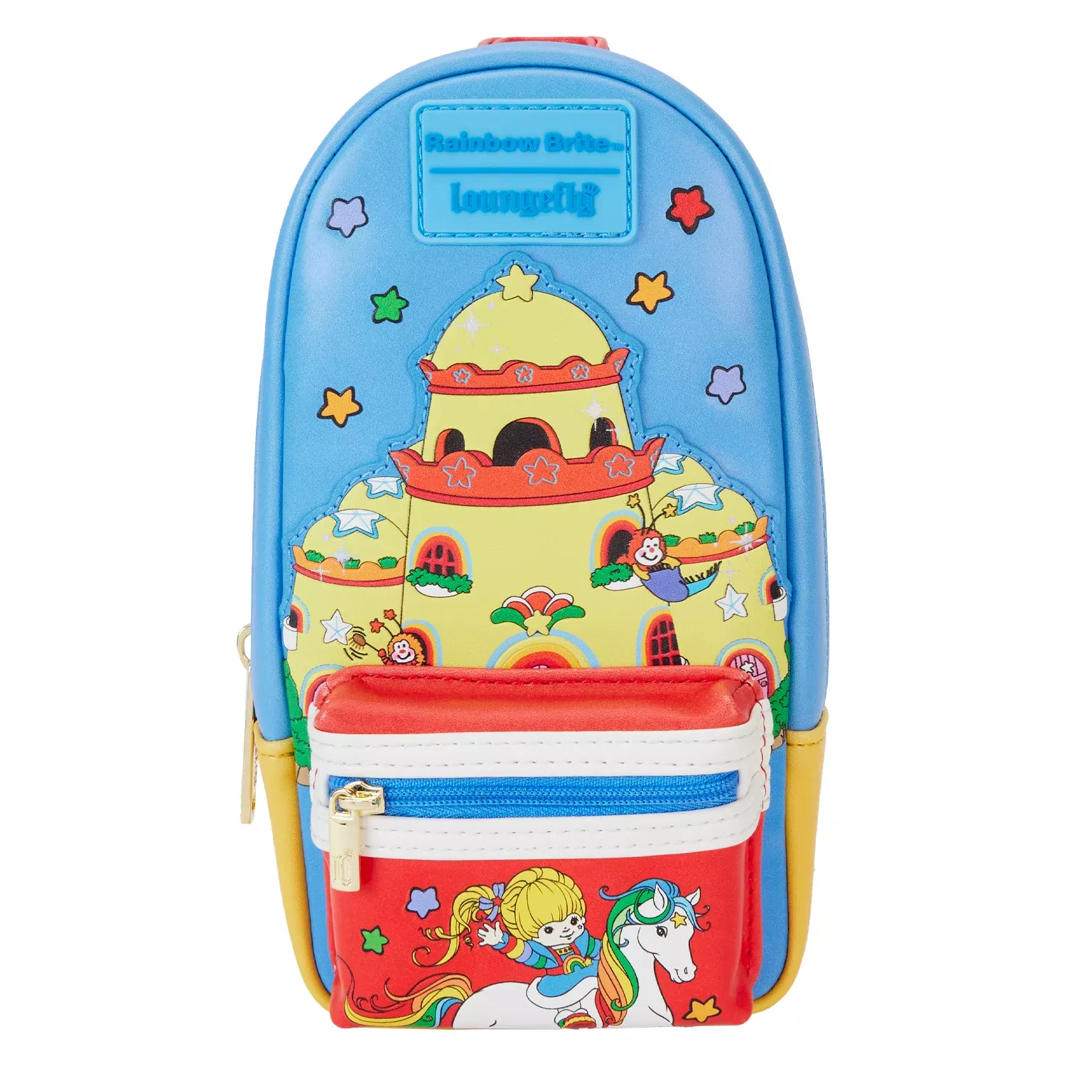 Loungefly Hallmark Rainbow Brite Castle Mini Backpack Pencil Case