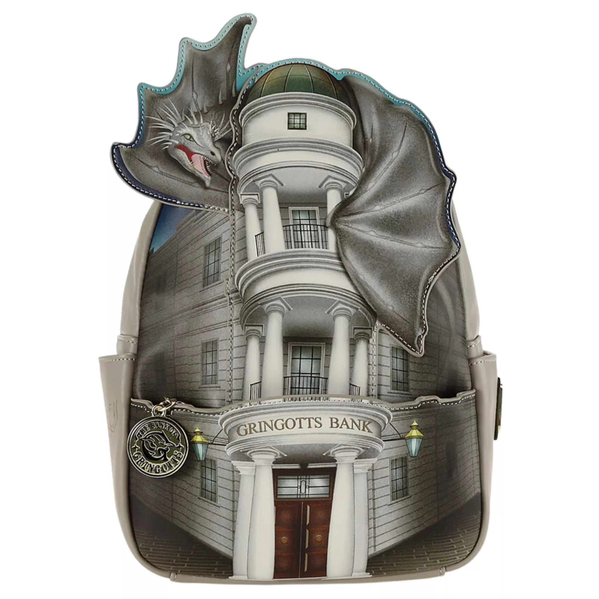 Loungefly Harry Potter Gringotts Bank and Dragon Mini Backpack | Exclusive