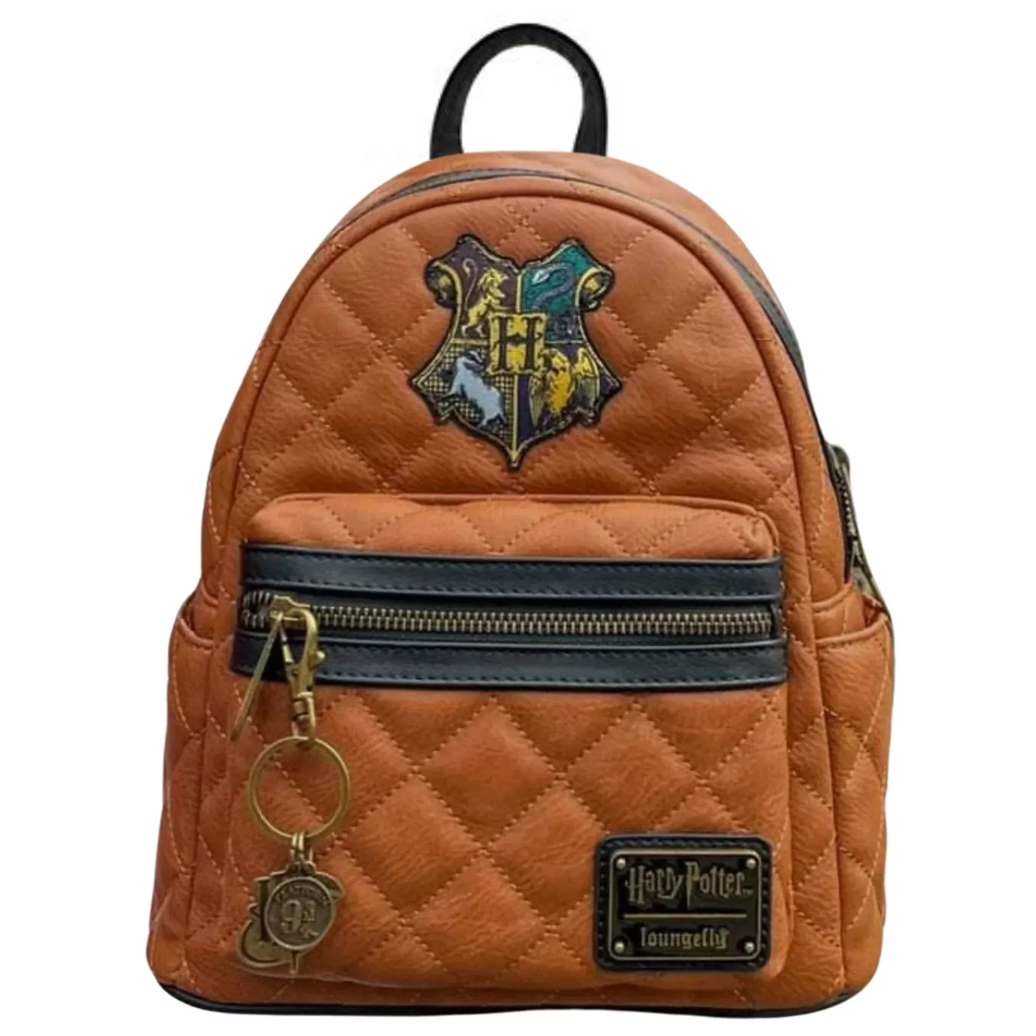 Loungefly Harry Potter Hogwarts Crest Quilted Mini Backpack | Exclusive
