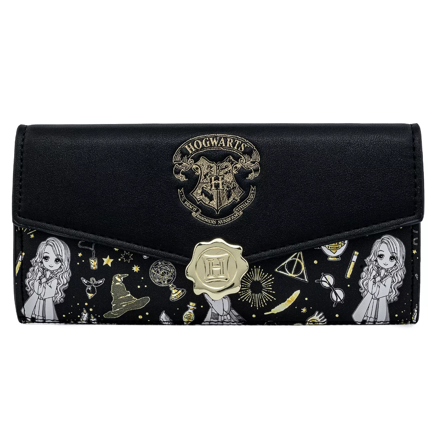 Loungefly Harry Potter Magical Elements All-Over Print Wallet
