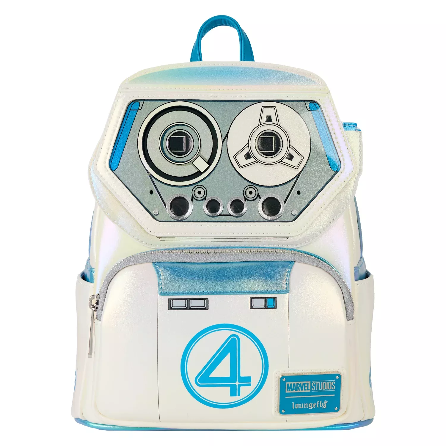 Loungefly Marvel The Fantastic Four: First Steps H.E.R.B.I.E. Cosplay Mini Backpack