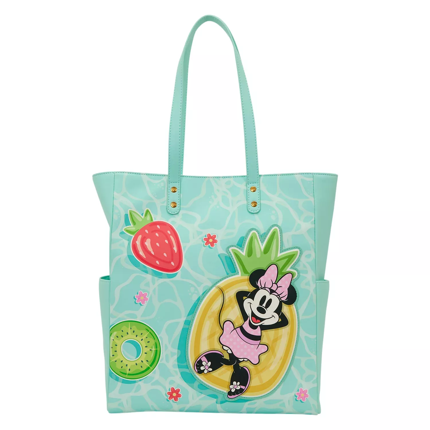 Loungefly Mickey & Minnie Beach Fun Tote Bag