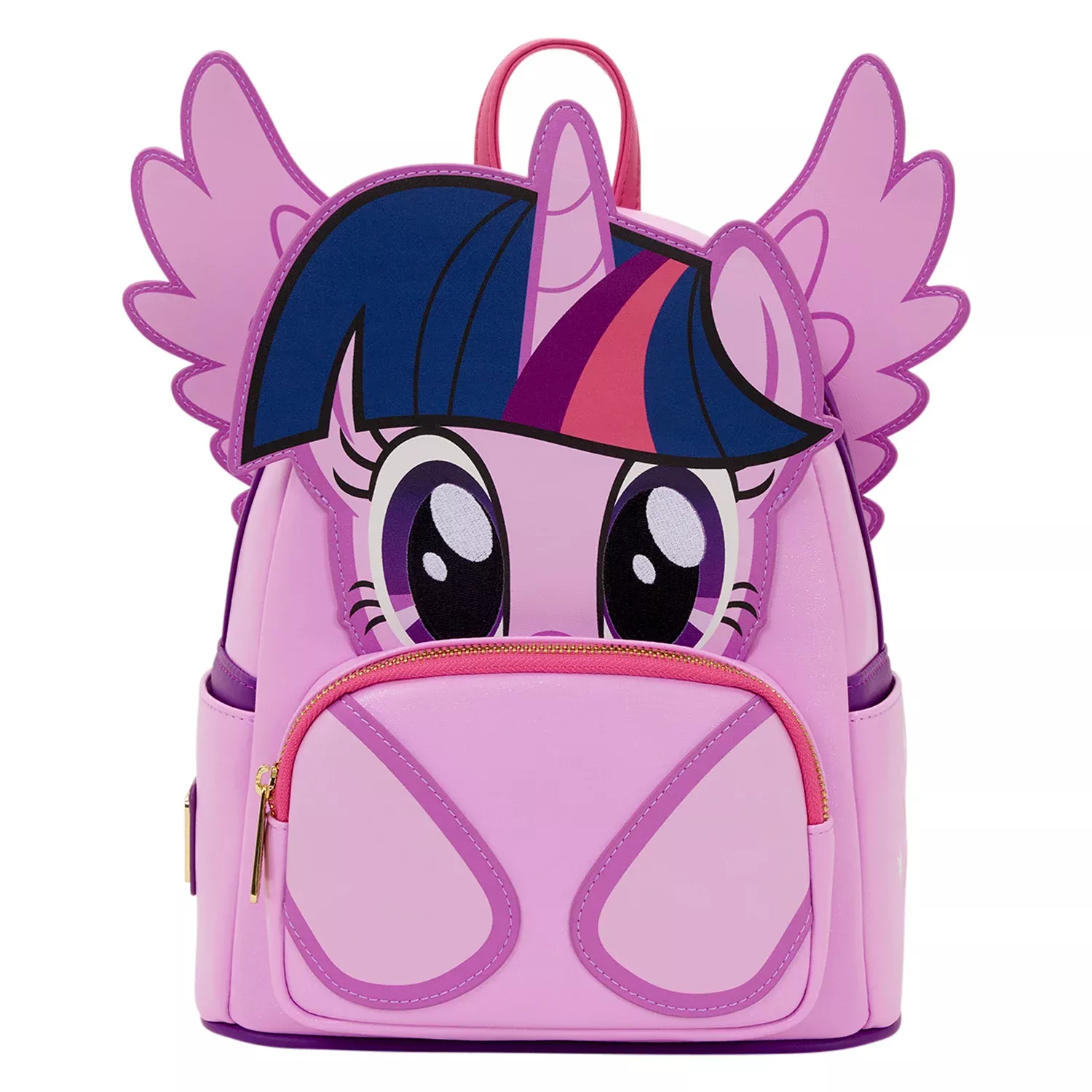 Loungefly My Little Pony Twilight Sparkle Cosplay Glitter Mini Backpack
