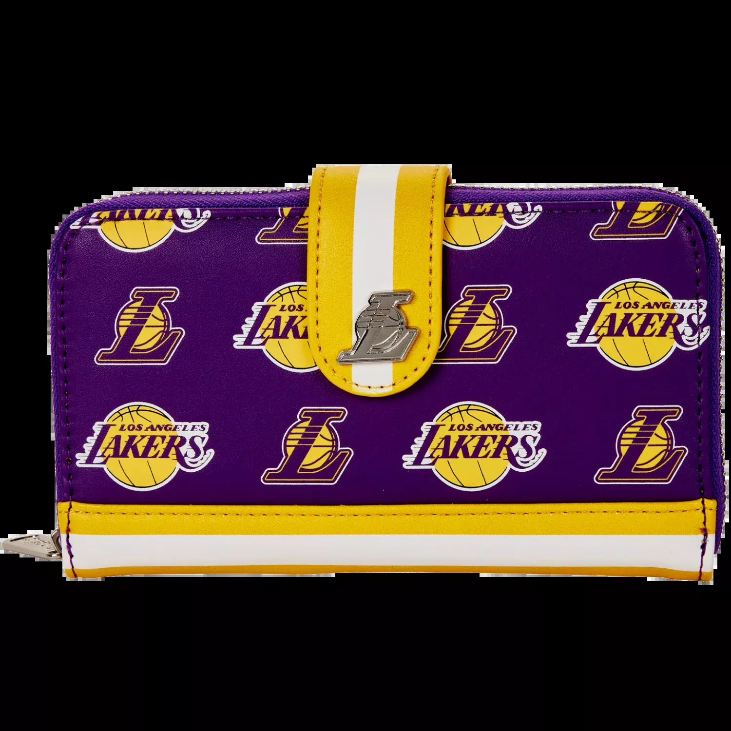 Loungefly NBA LA Lakers Logo Snap Wallet