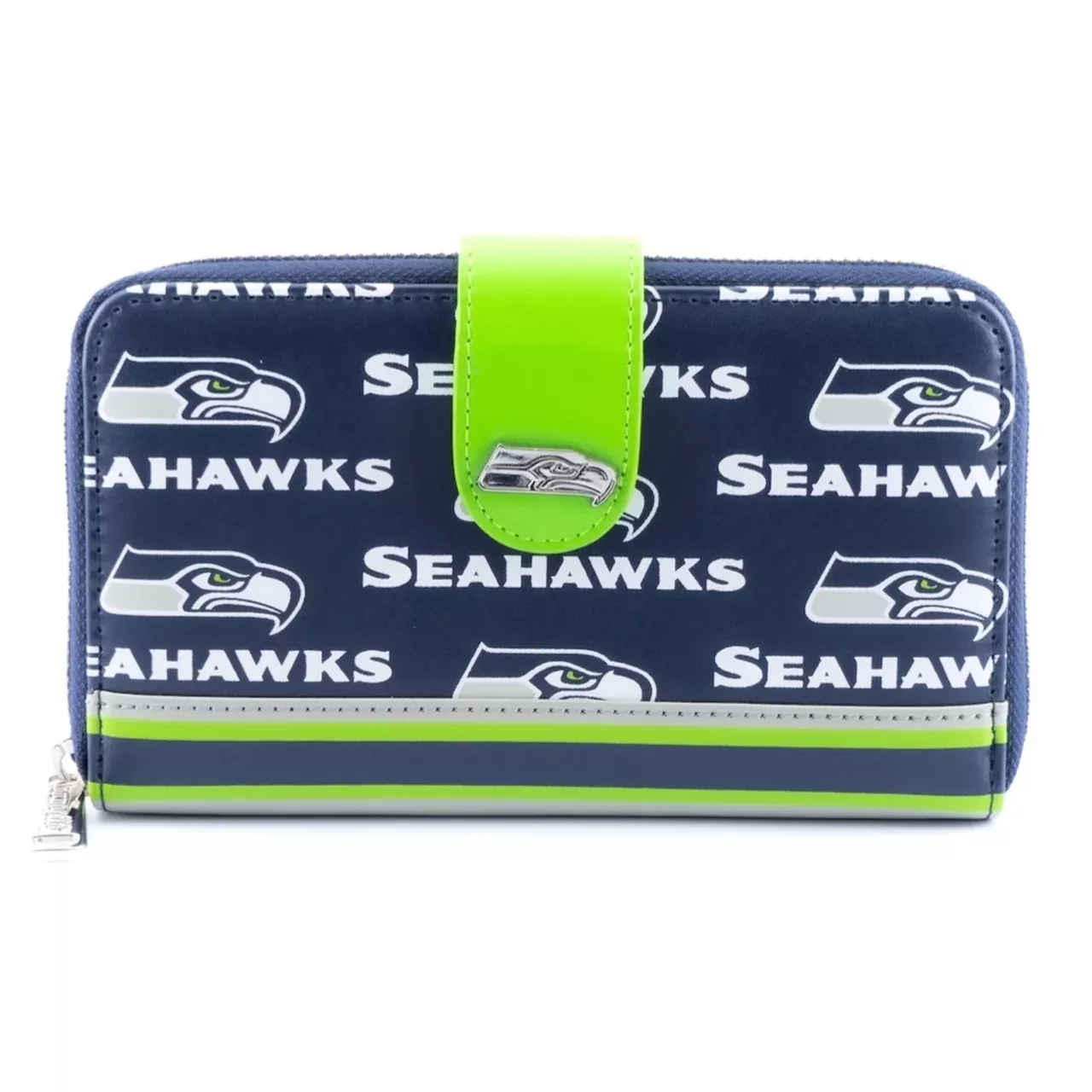 Loungefly NFL Seattle Seahawks Logo AOP Wallet