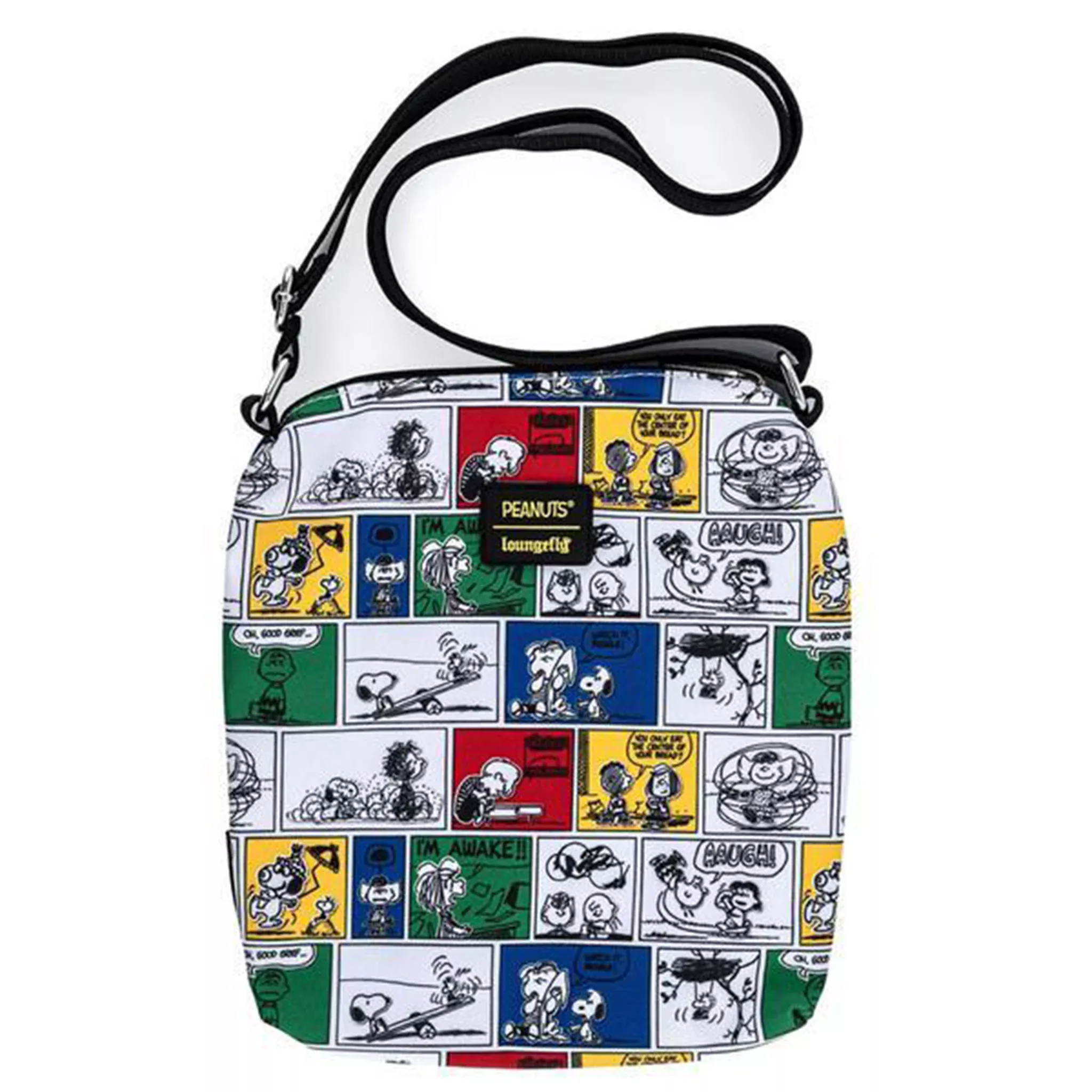 Loungefly Peanuts Comic Strip Passport Bag