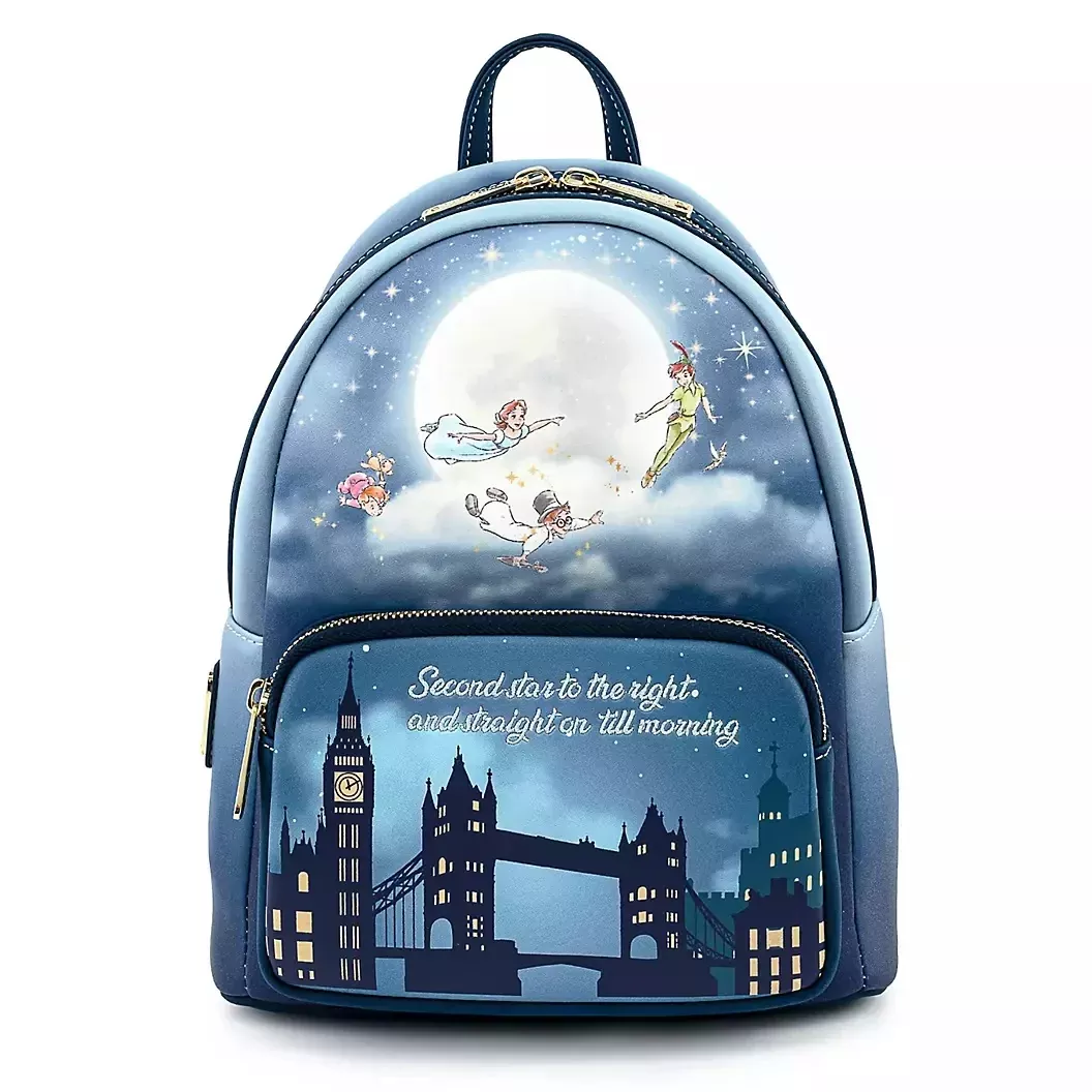 Loungefly Peter Pan Second Star Glow Mini Backpack