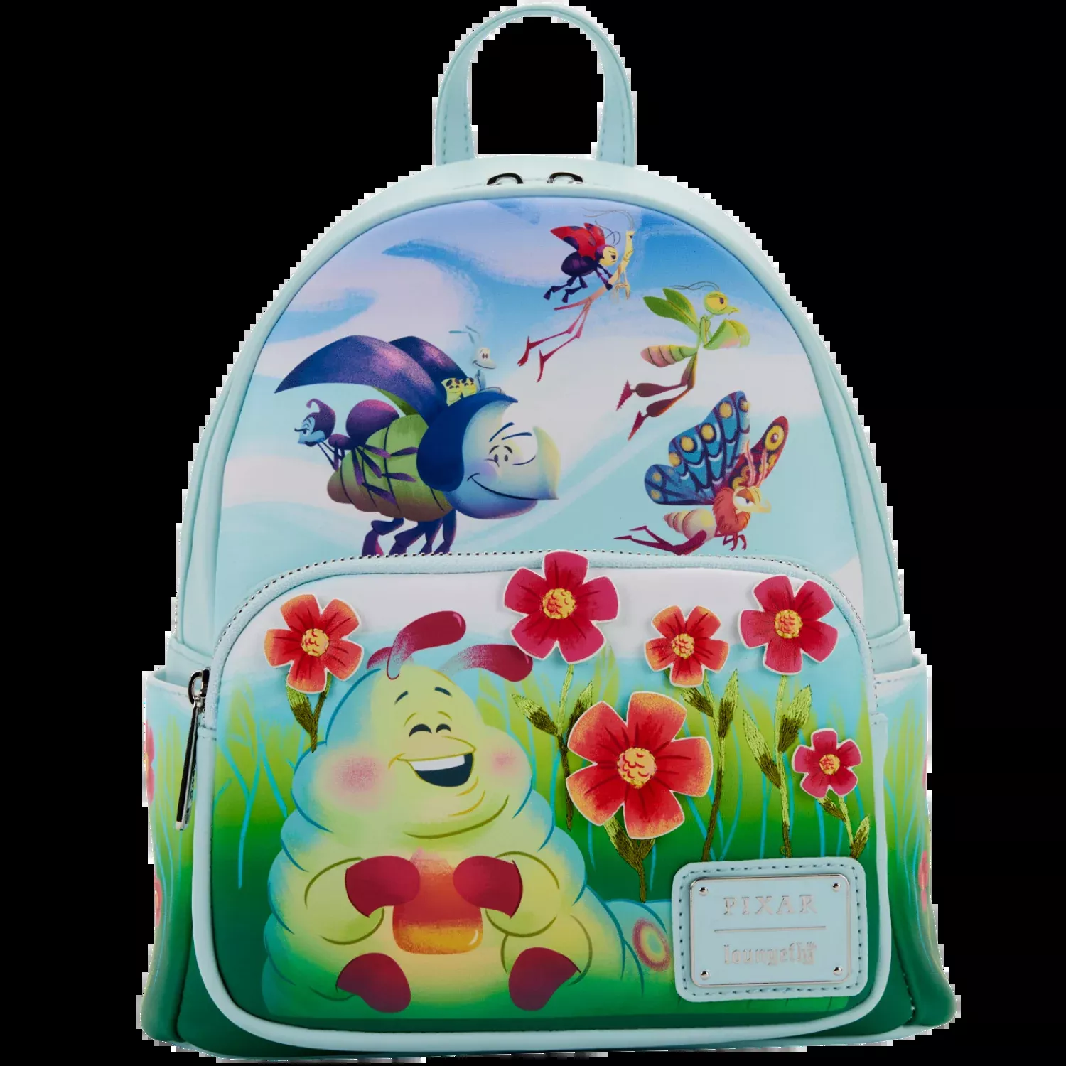 Loungefly Pixar A Bugs Life Earth Day Mini Backpack