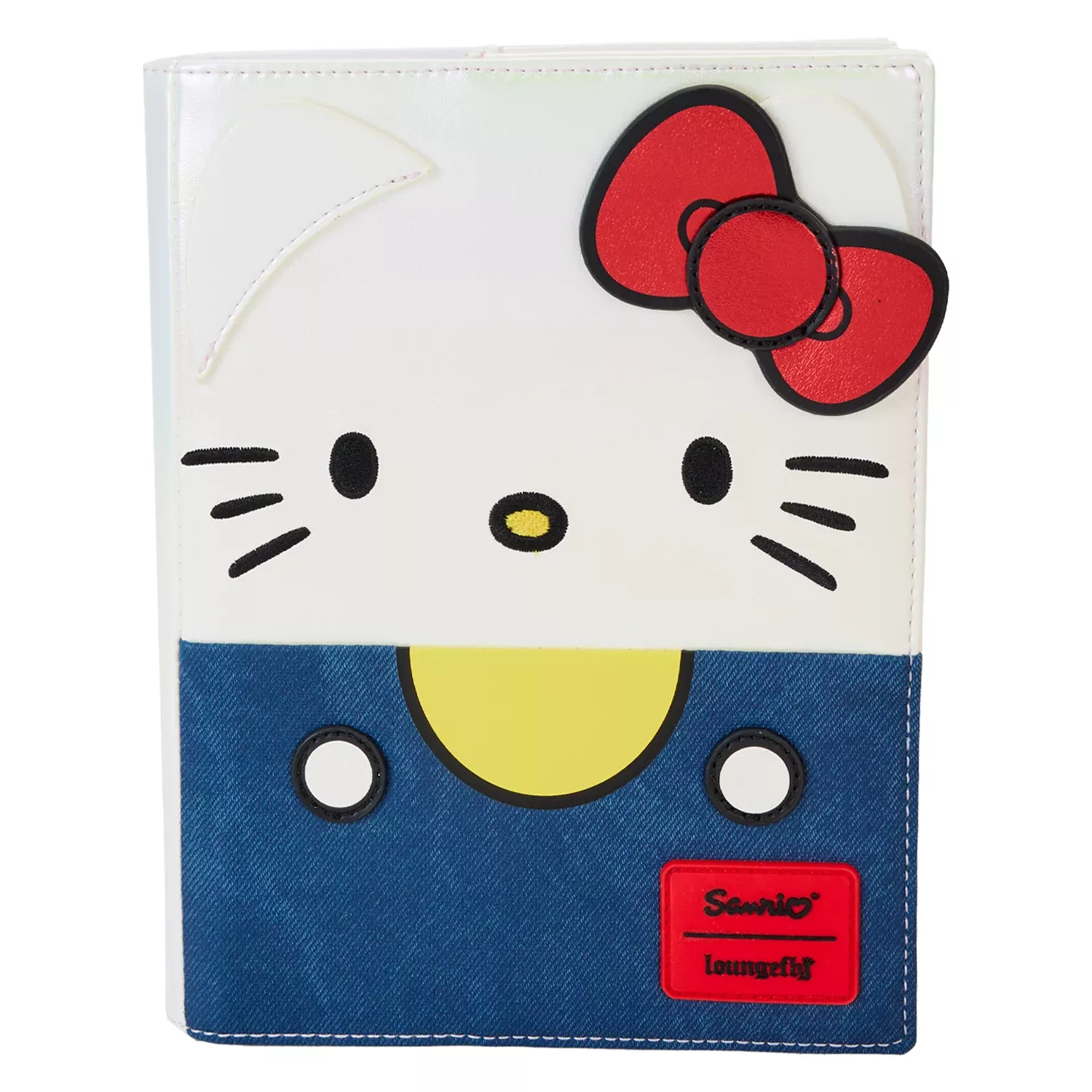 Loungefly Sanrio Hello Kitty 50th Anniversary Cosplay Pearlescent Refillable Stationery Journal