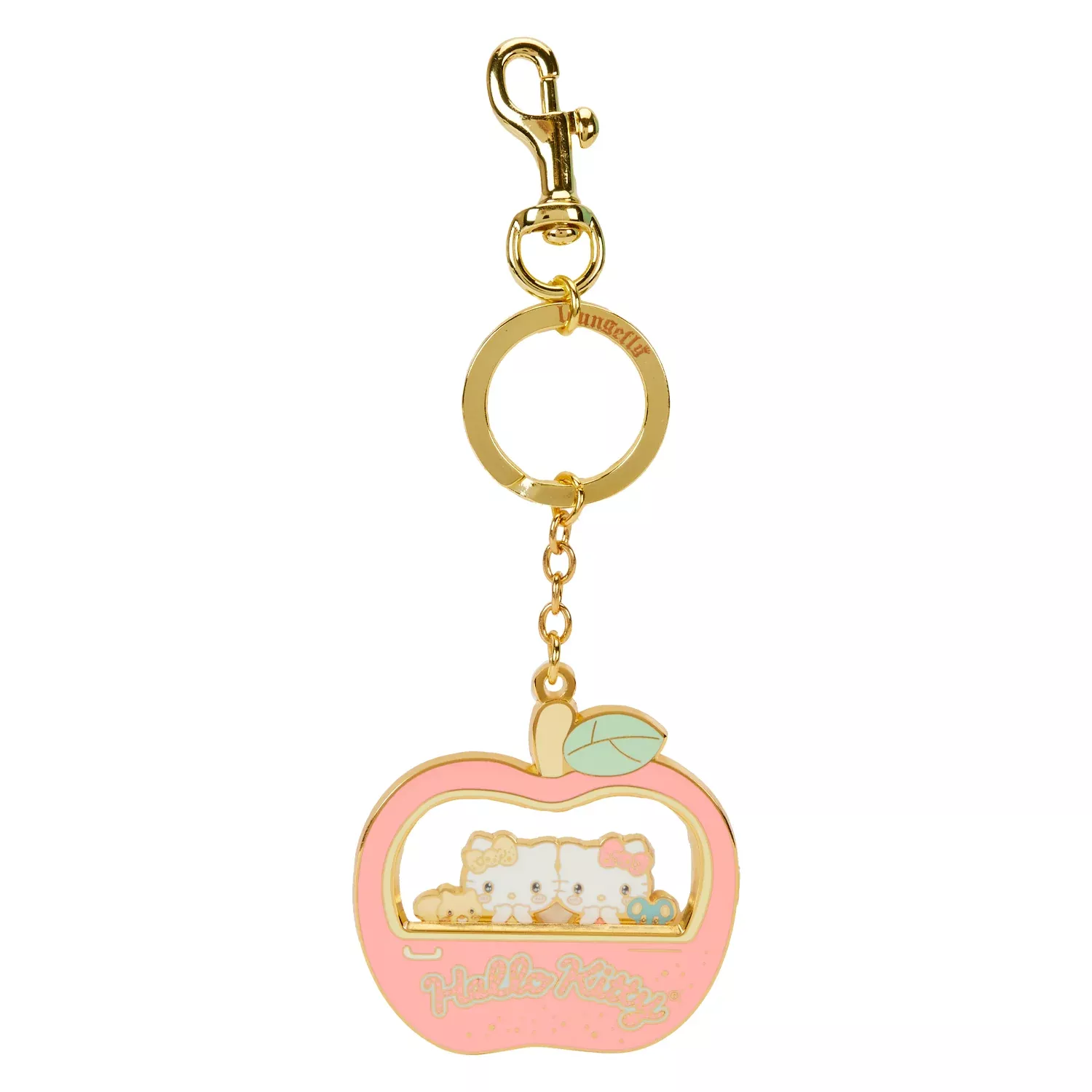 Loungefly Sanrio Hello Kitty Carnival Apple Sliding Keychain