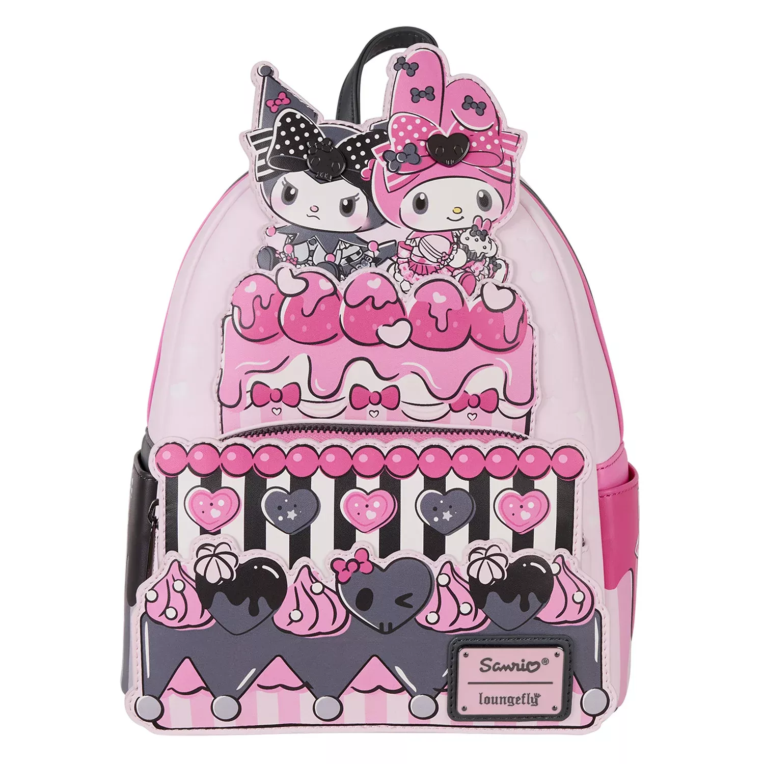 Loungefly Sanrio My Melody & Kuromi Cake Mini Backpack