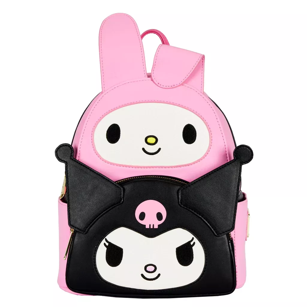 Loungefly Sanrio My Melody Kuromi Double Pocket Backpack