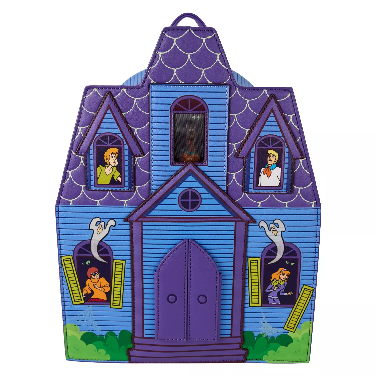 Loungefly Scooby-Doo Mystery Inc. Haunted Mansion Lenticular Mini Backpack
