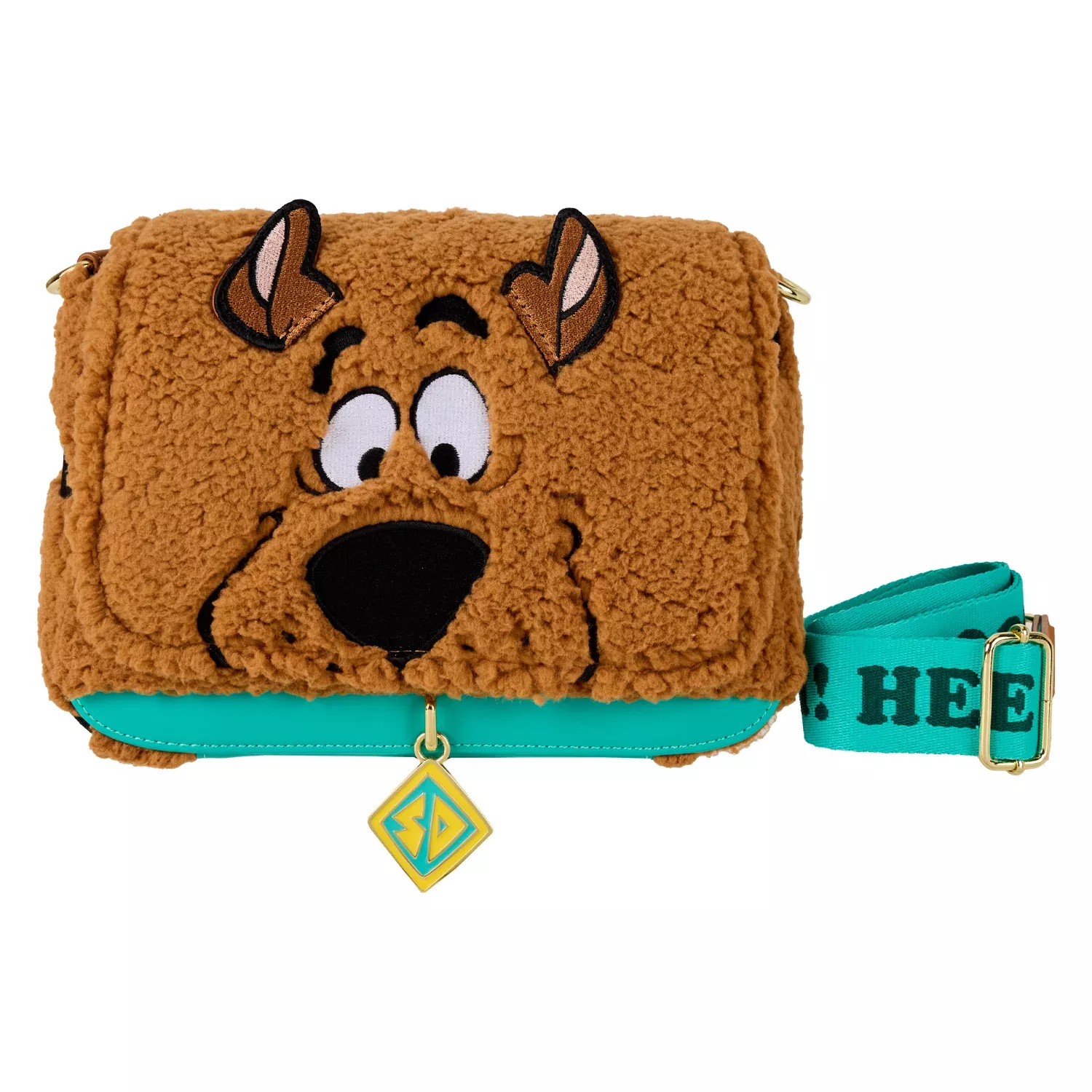 Loungefly Scooby-Doo Sherpa Cosplay Crossbody Bag