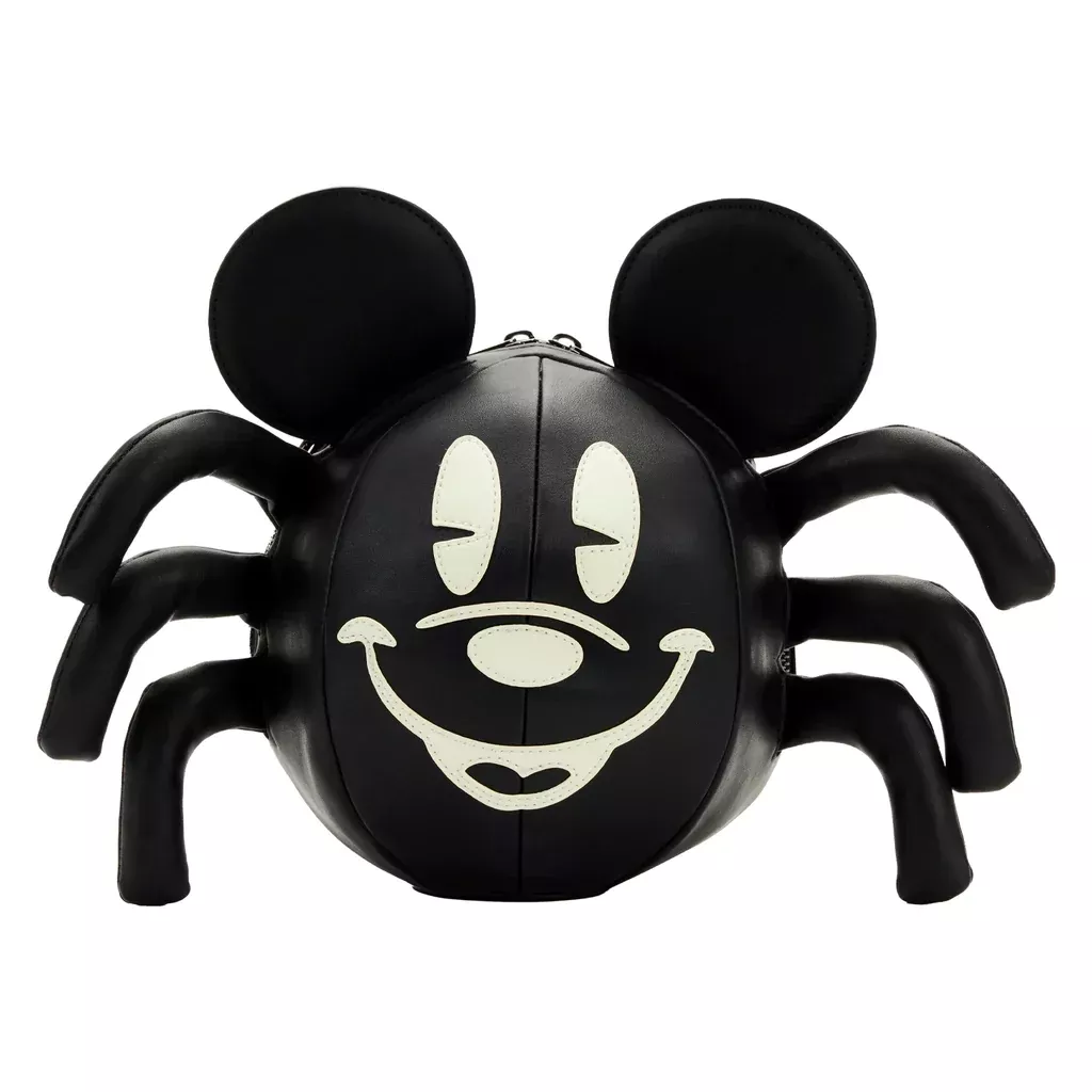 Loungefly Stitch Shoppe Mickey Mouse Spider Crossbody Bag