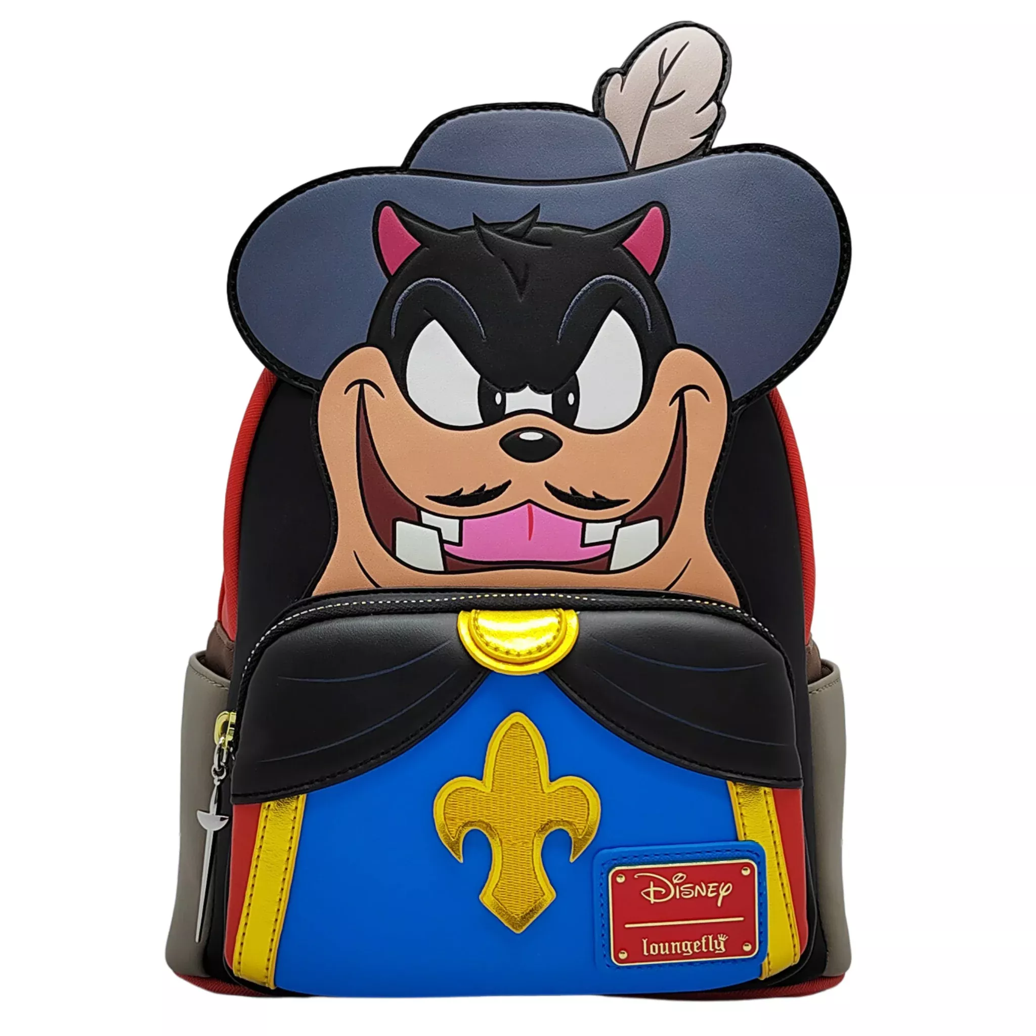 Loungefly The Three Musketeers Pete Villain Cosplay Mini Backpack | Exclusive