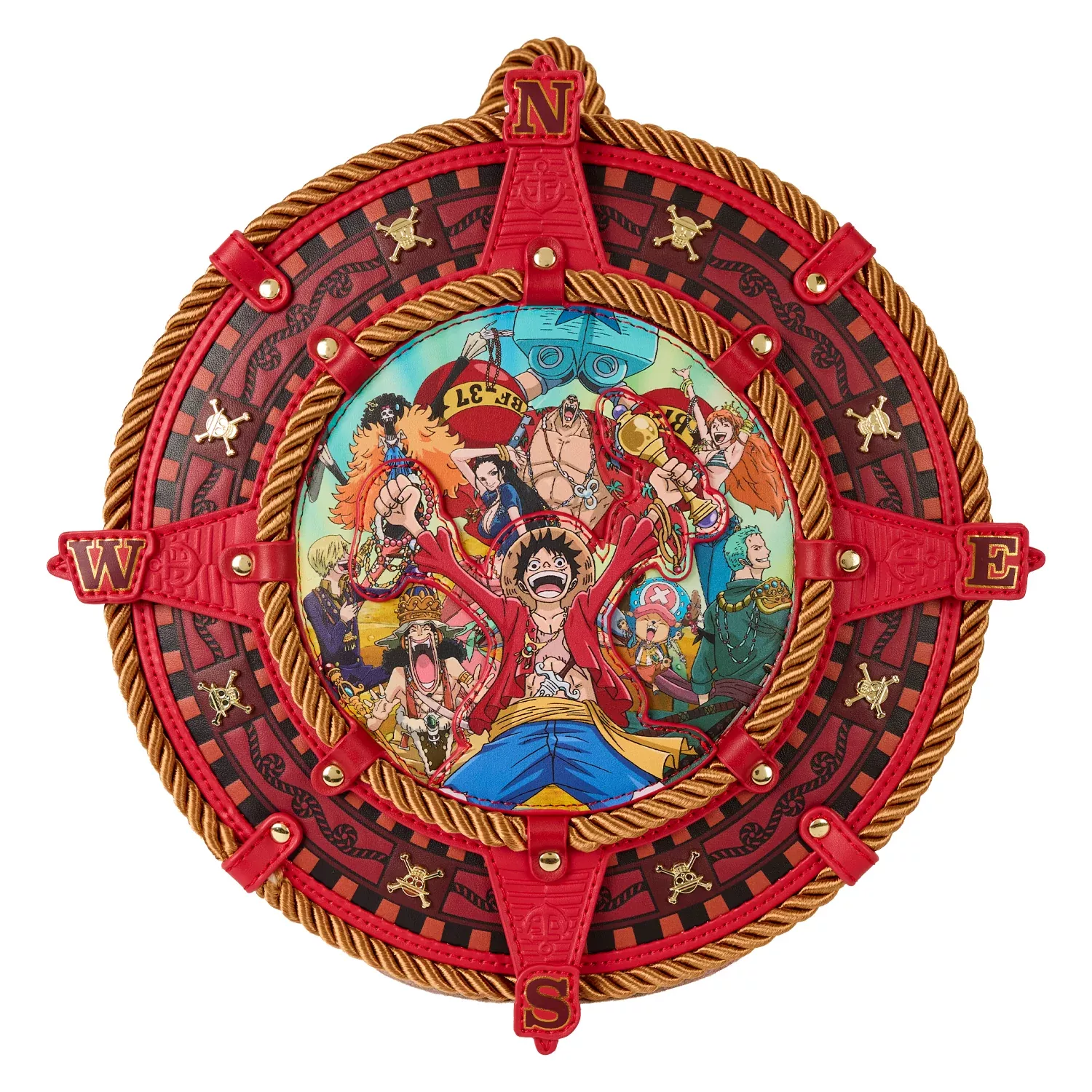 Loungefly Toei One Piece Compass Figural Mini Backpack