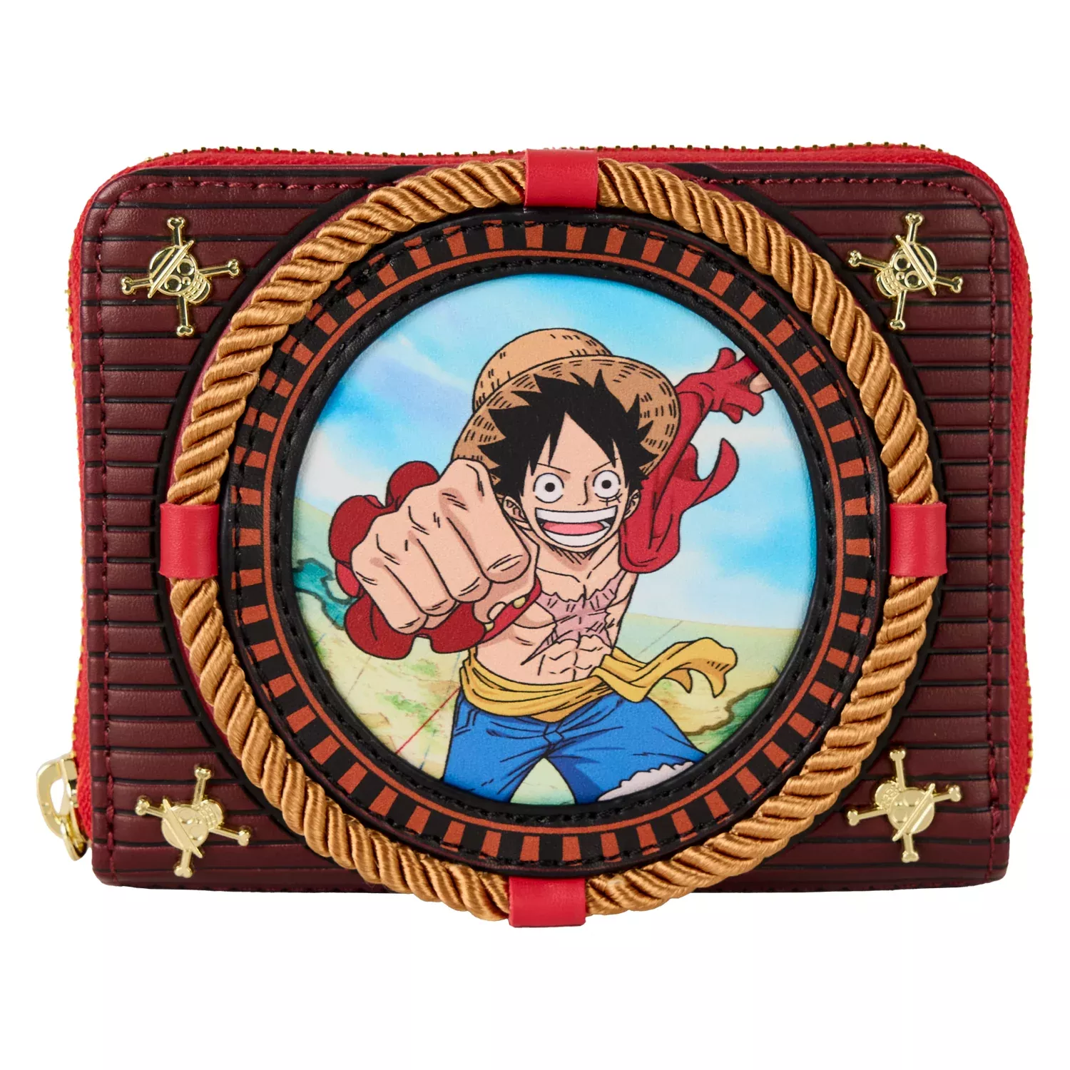 Loungefly Toei One Piece Luffy Zip Around Wallet