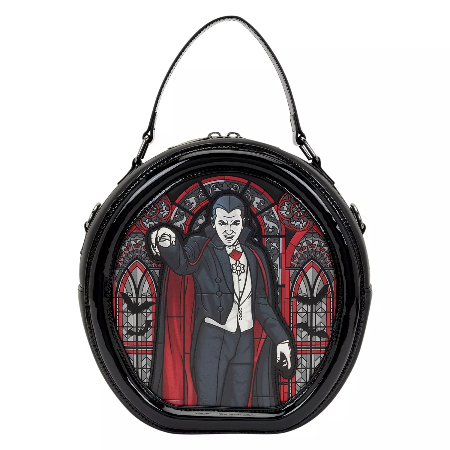 Loungefly Universal Monsters Dracula & Frankenstein Crossbody Bag