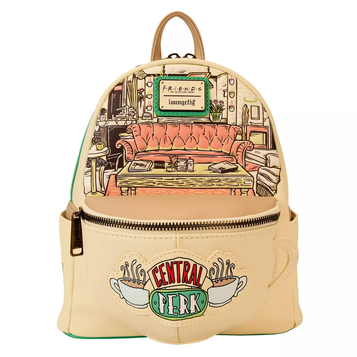Loungefly WB Friends Central Perk Domed Coffee Mug Scented Mini Backpack