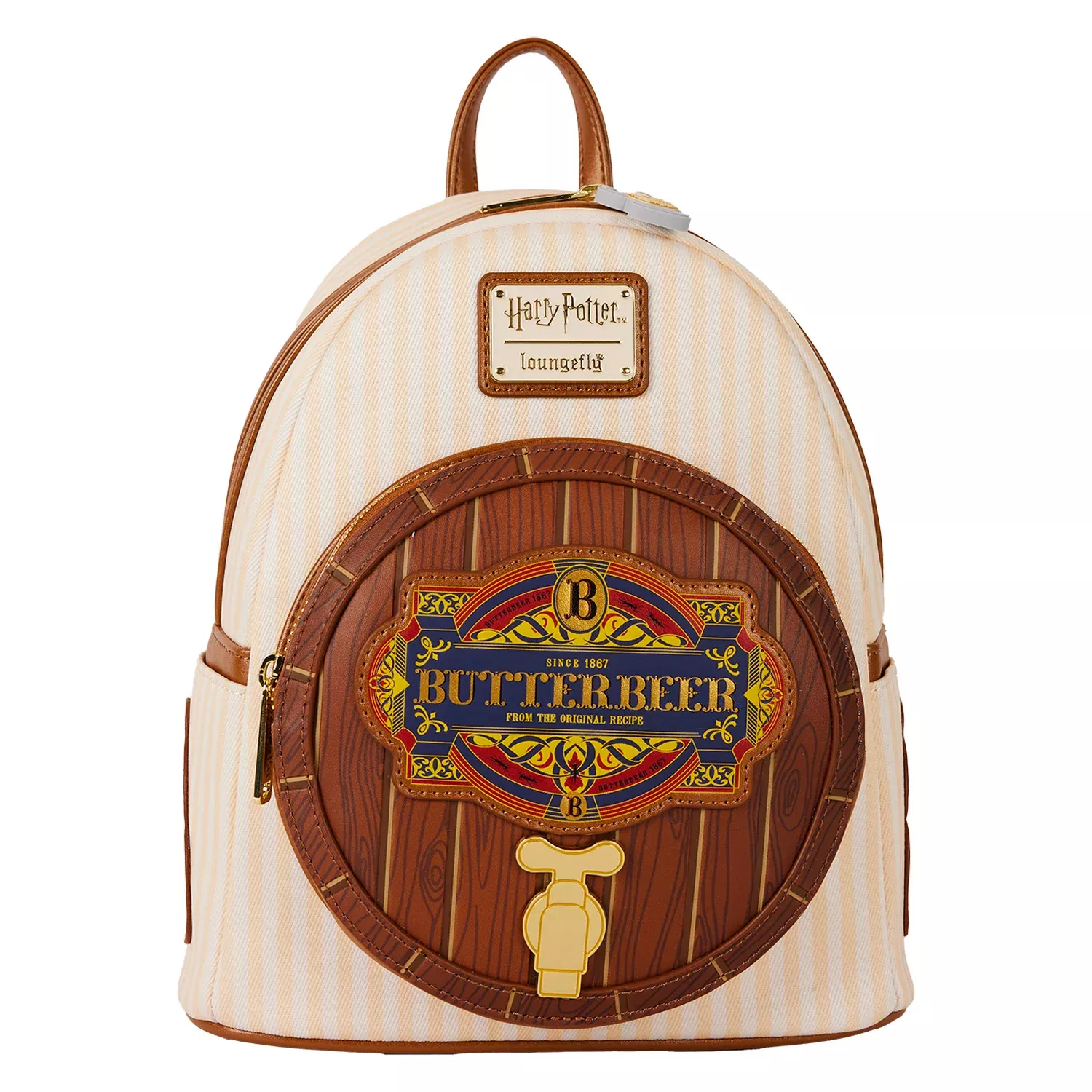 Loungefly WB Harry Potter Butterbeer Barrel Scented Mini Backpack