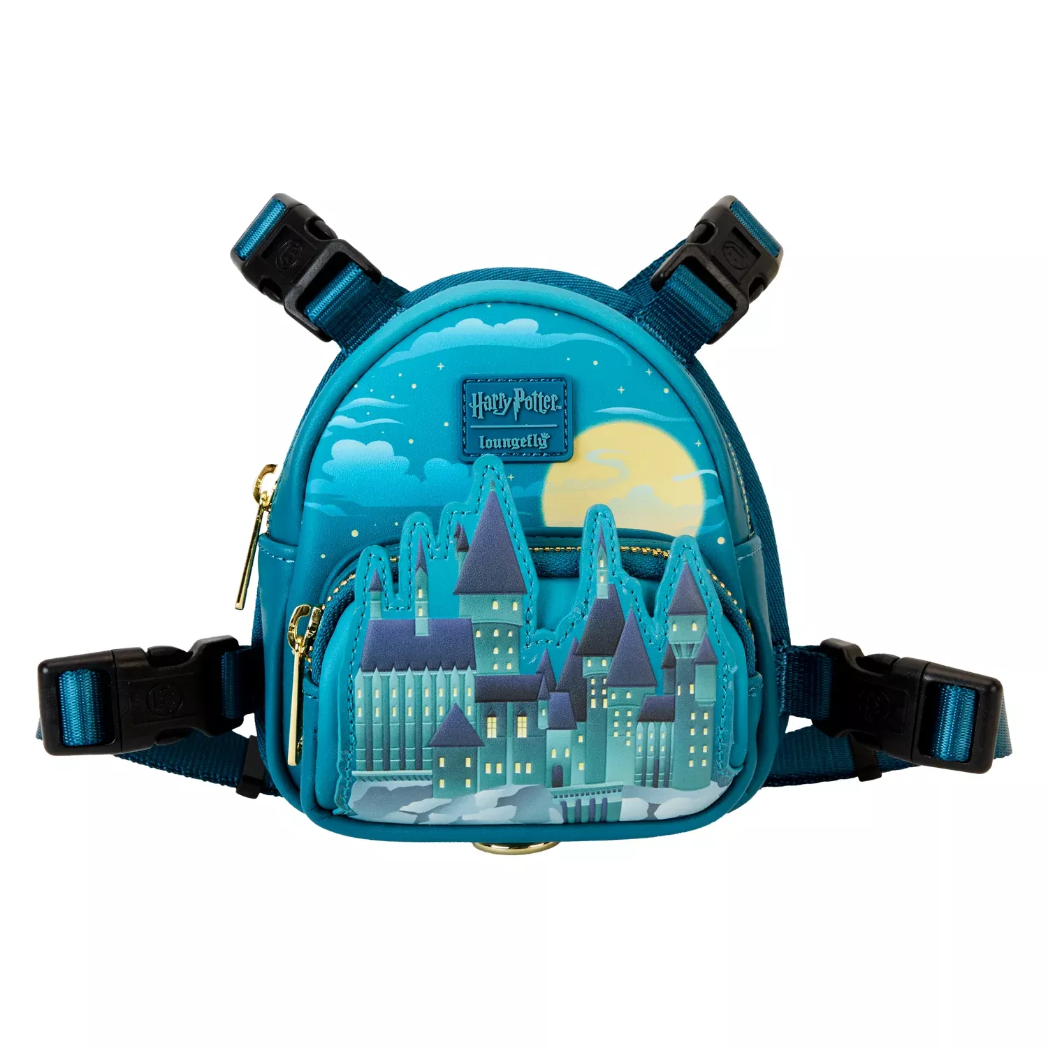 Loungefly WB Harry Potter Hogwarts Mini Backpack Pet Harness