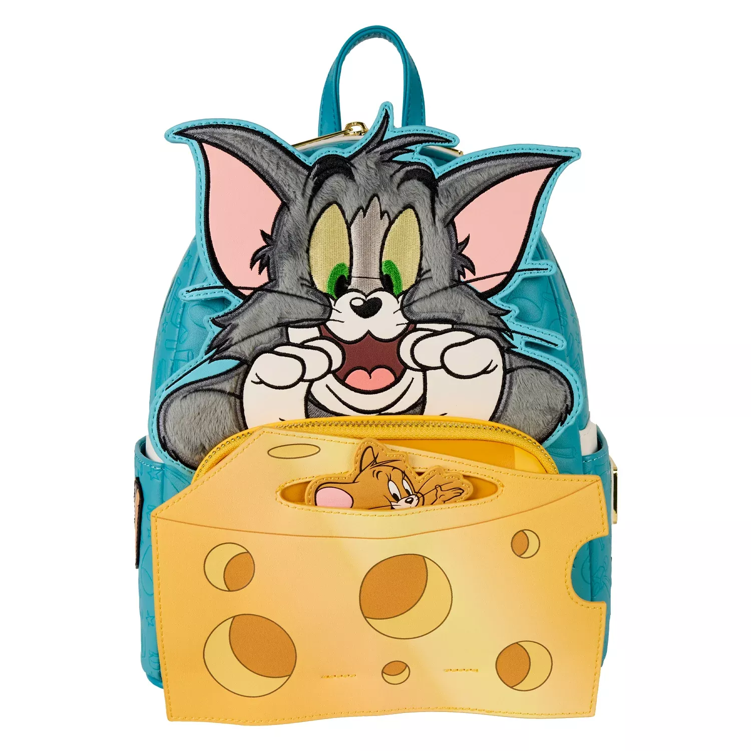Loungefly WB Tom and Jerry Plush Pop-Up Mini Backpack