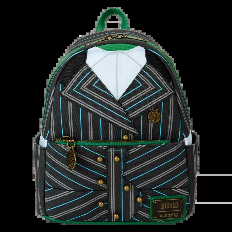 Loungefly Wicked Elphaba Shiz University Uniform Cosplay Mini Backpack