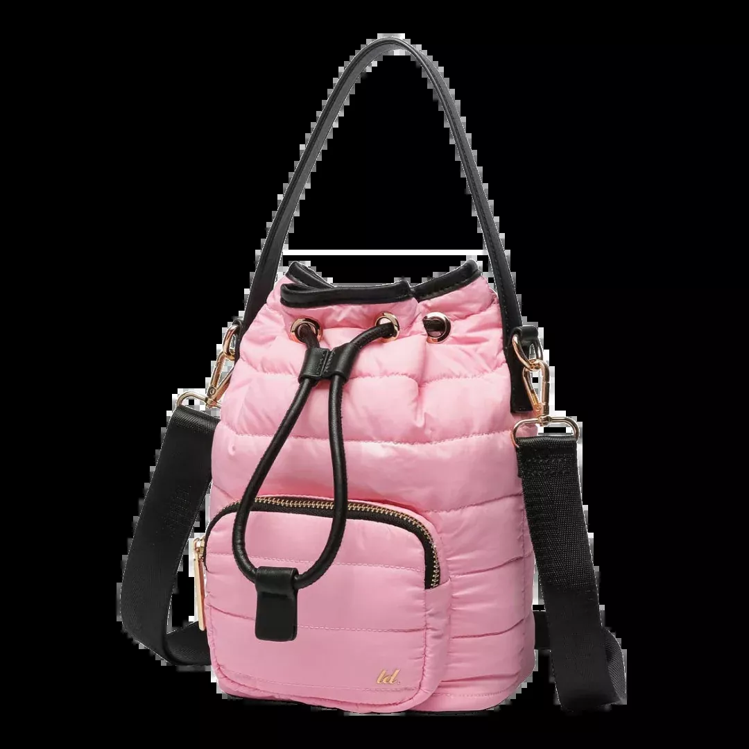 Lucky Puffer Mini Gift Bucket Crossbody Bag