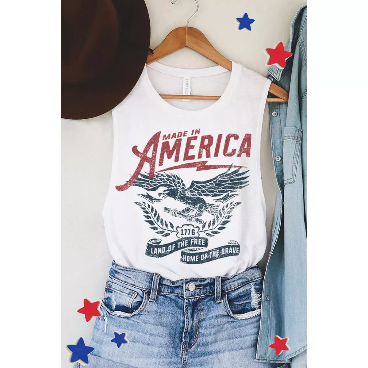 MADE IN AMERICA MINERAL GRAPHIC TANK TOP
