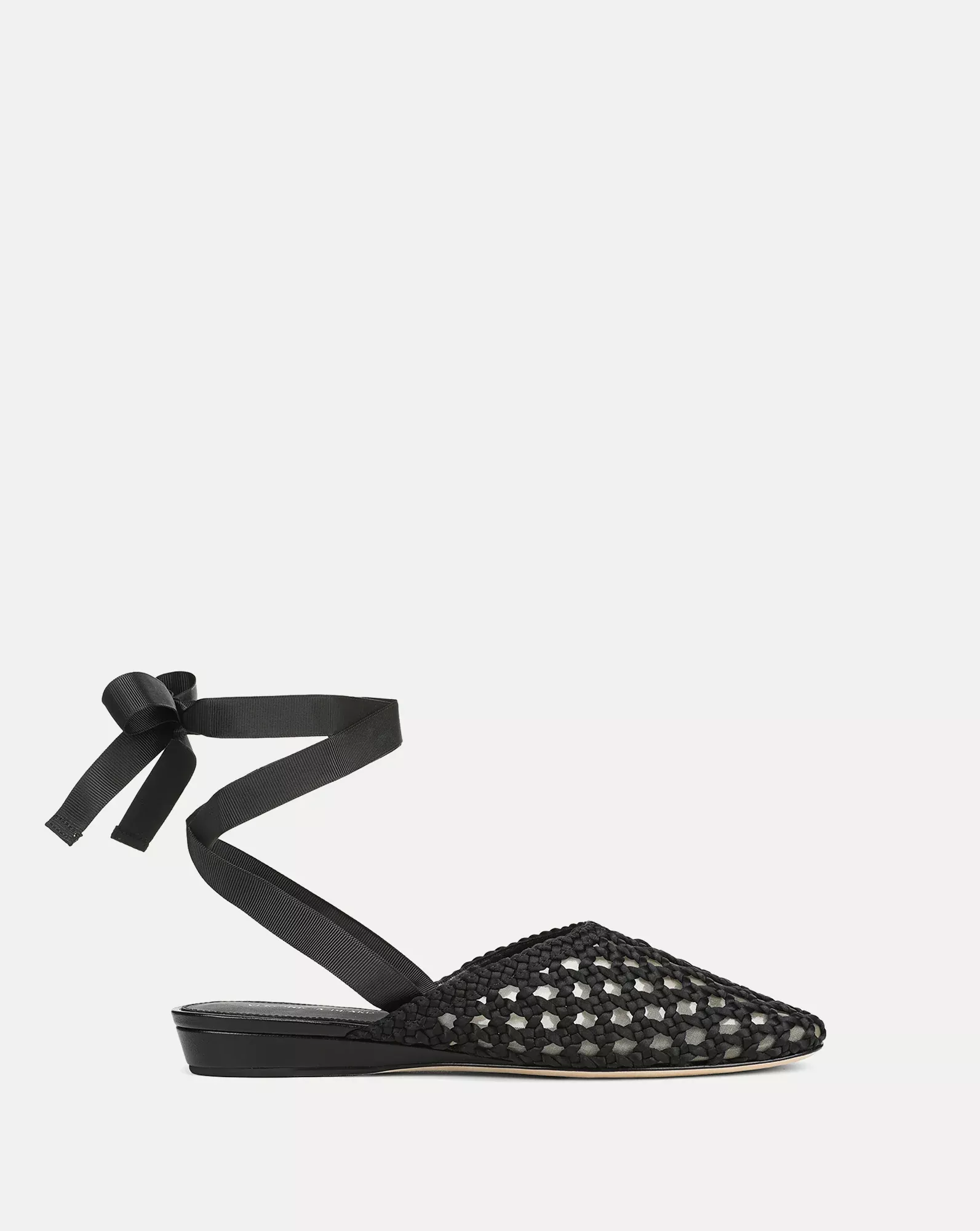 Malia Woven Satin Mule