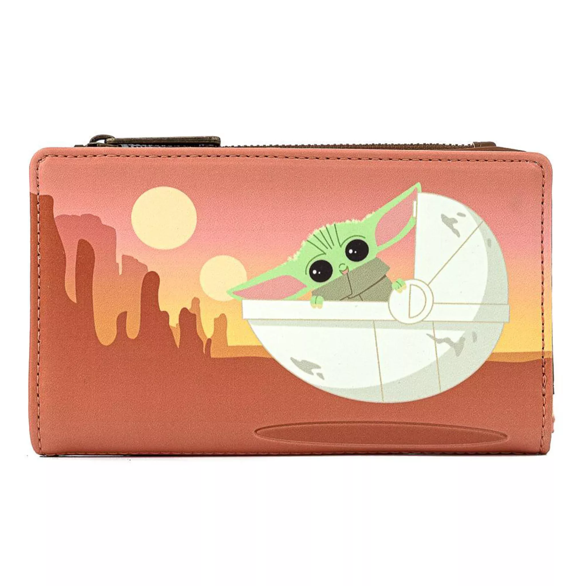 The Mandalorian The Child Wait For Me wallet