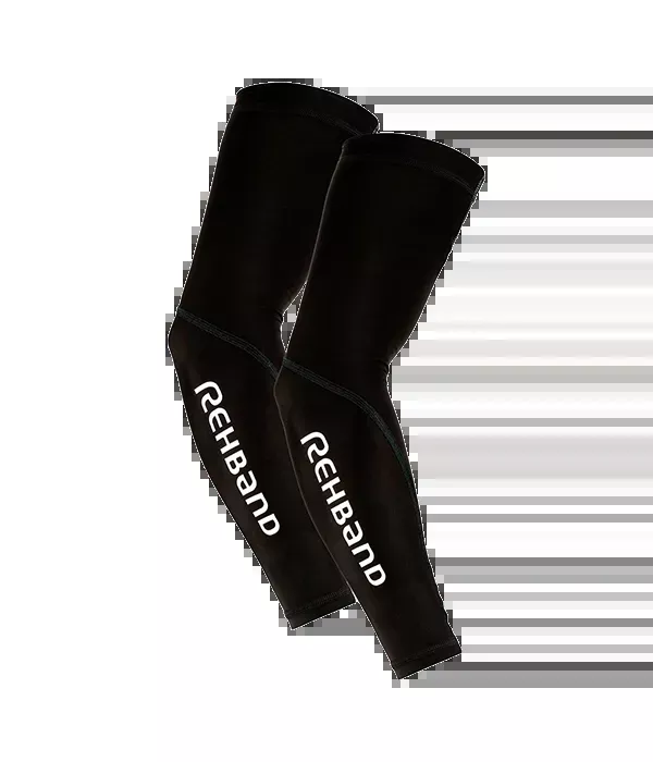 Mangas de Compresión Rehband QD Negro
