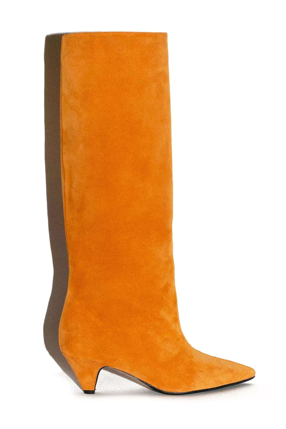 Mango Suede Sandy Boot