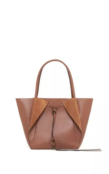 Marija Tote Bag in Cognac Nappa Leather