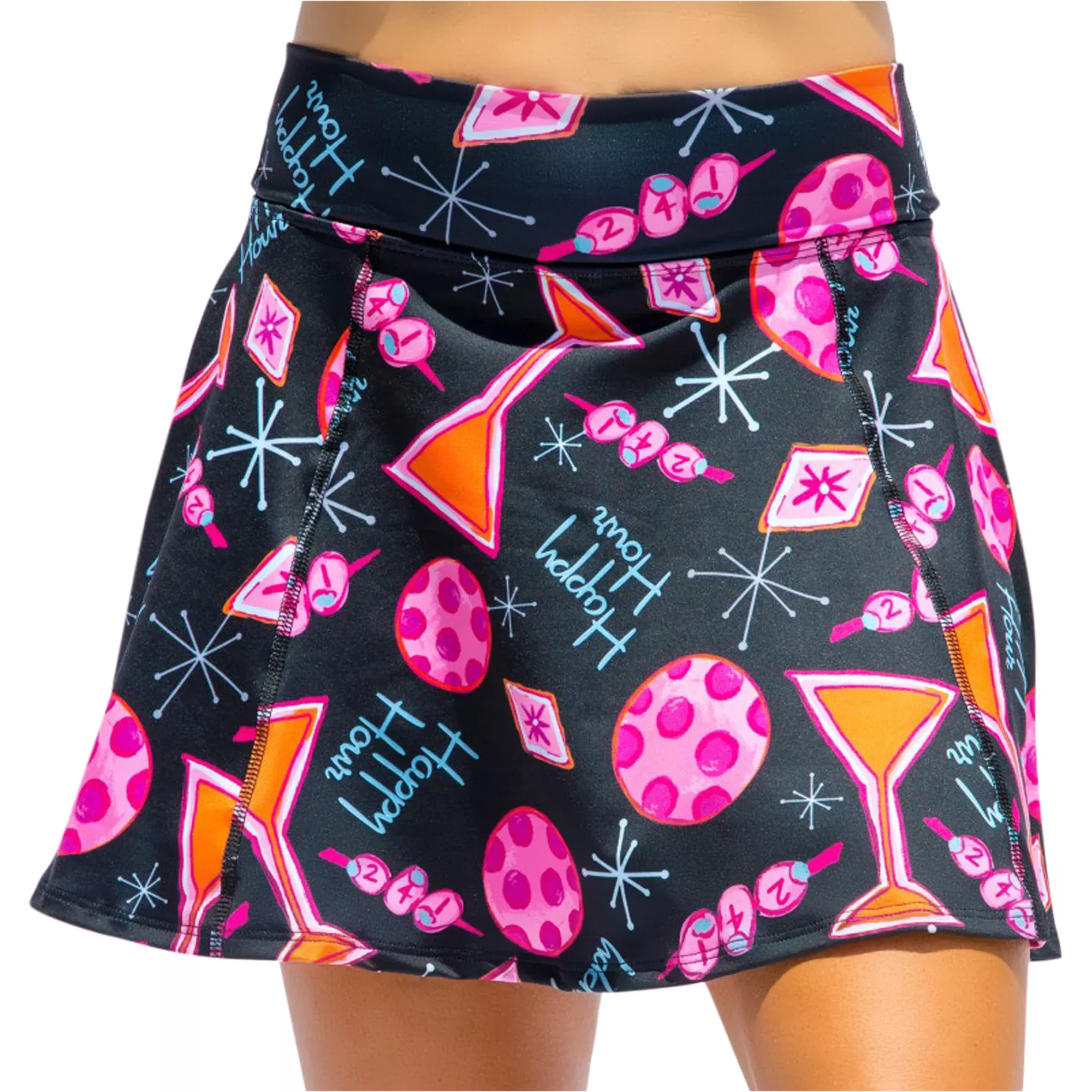 Martini 2-4-1 Happy Hour A-Line Skort